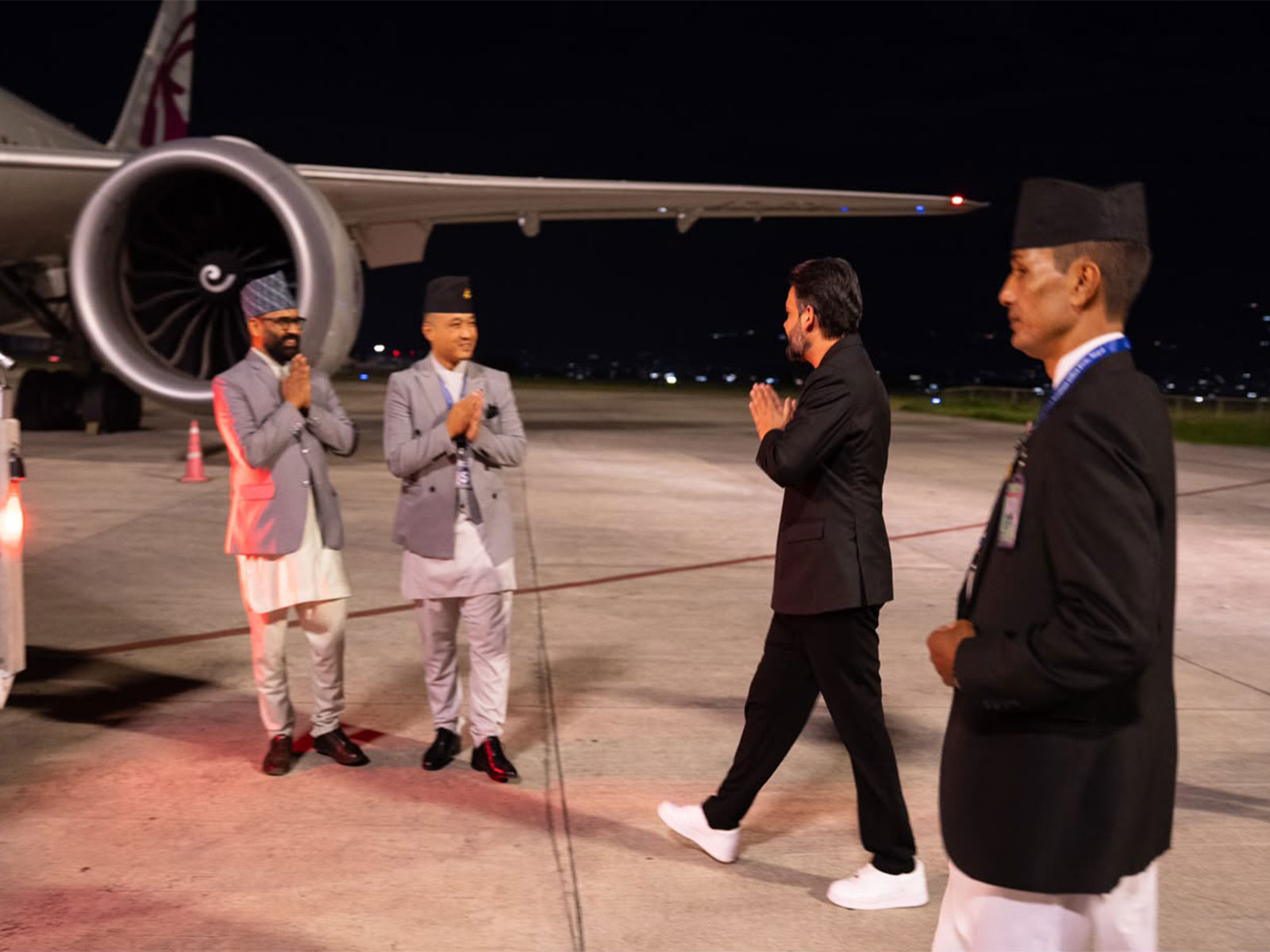 Nepal Prime Minister Balendra Shah departs for the United States to attend the 81st session of the United Nations General Assembly. (Image Source: Nepal PMO) 