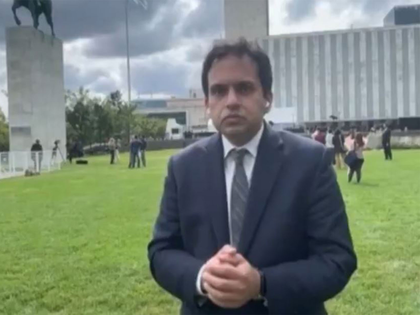 US State Department Hindi spokesperson Bilal Faruqi (Photo/ANI)