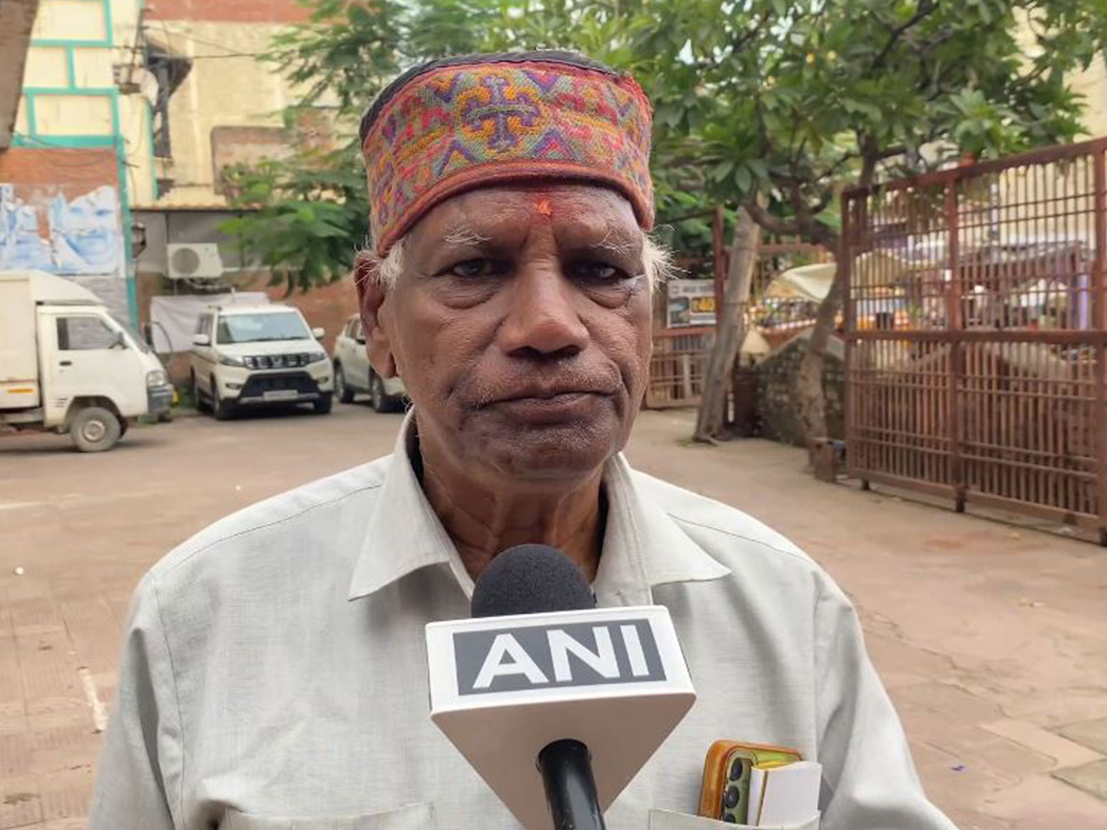 Sohan Lal Arya, Karsevak in Ram janmabhoomi movement (Photo/ANI)