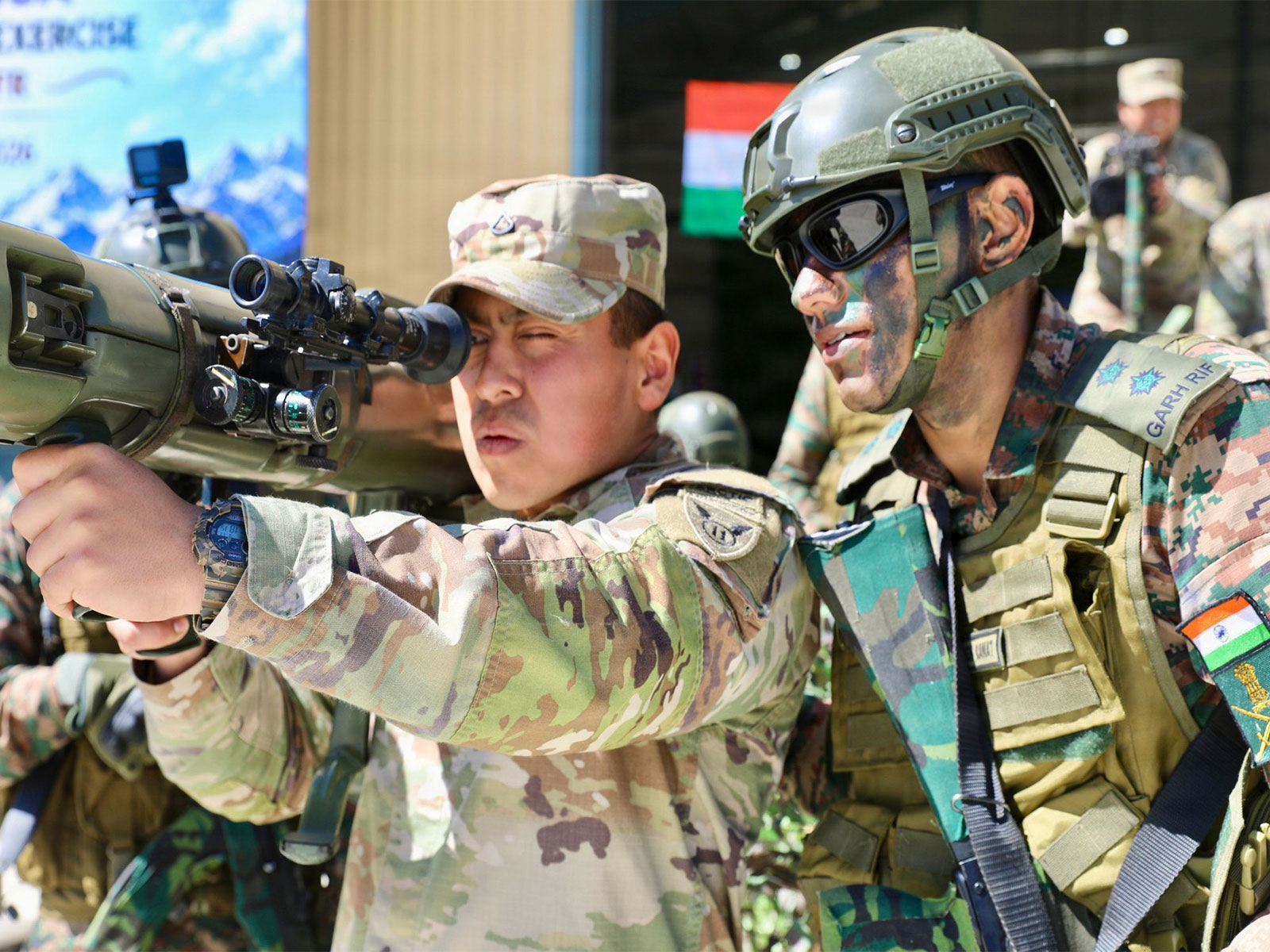 Indian, US troops exchanging expertise during Exercise Yudh Abhyas 2026 (Photo/X/@USAmbIndia)