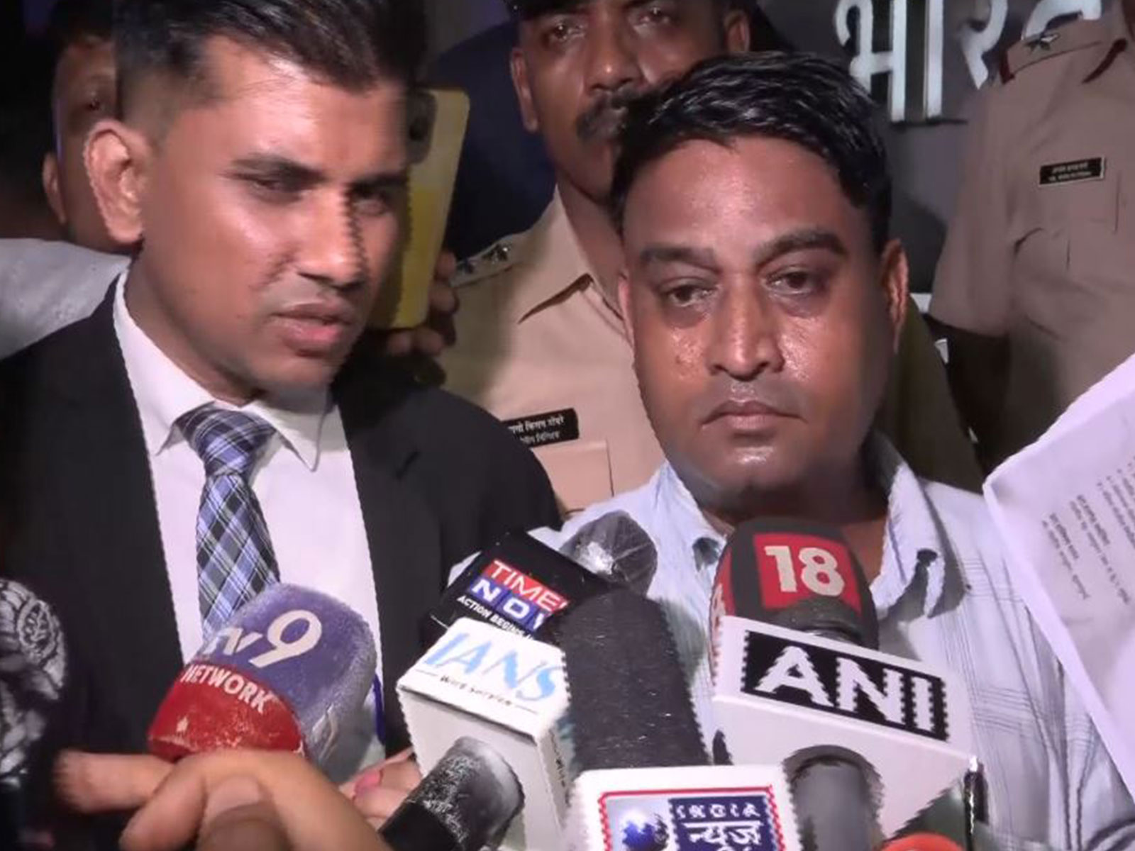 Ravindra Wakode father of Sahil, IIT Bombay BTech student (Photo/ANI)