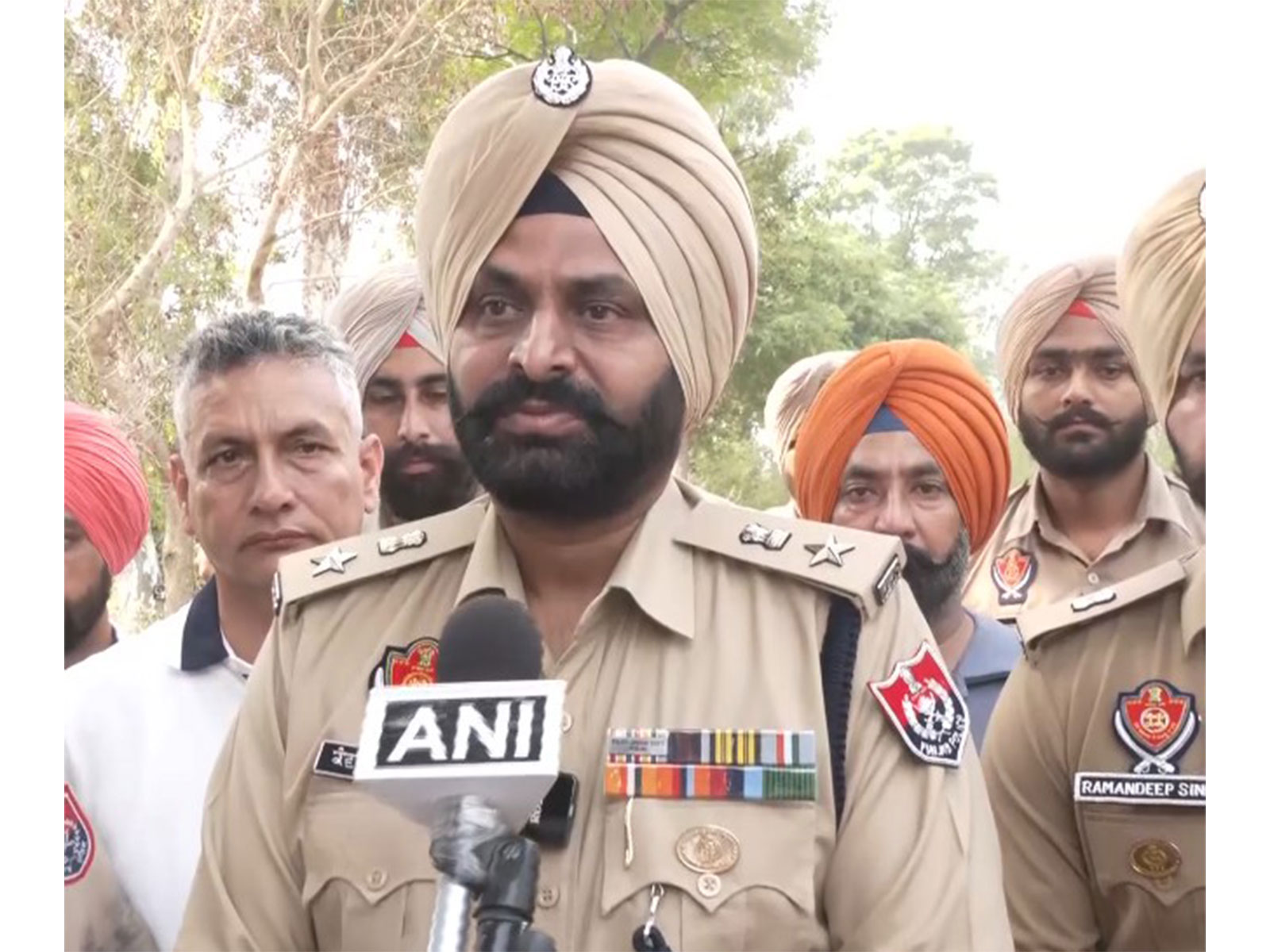 Amritsar SSP Kanwalpreet Singh Chahal (Photo/ANI)
