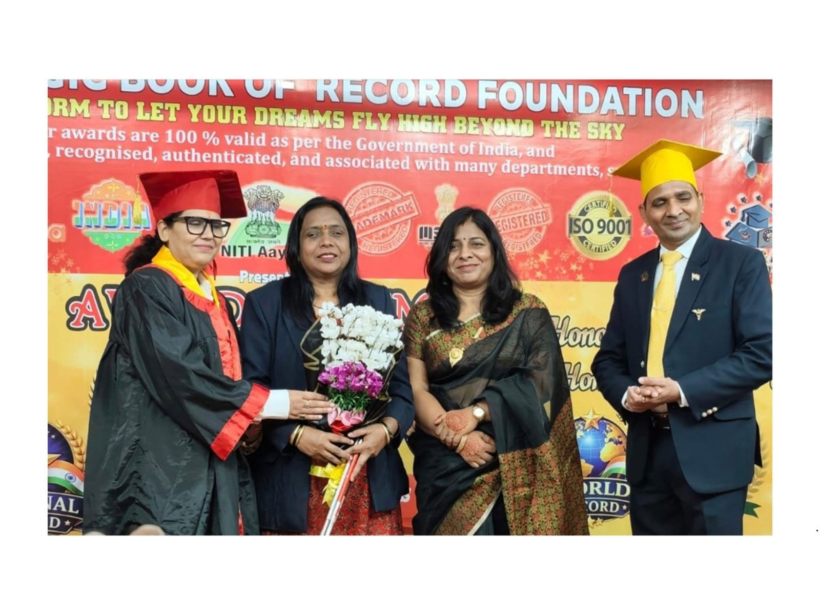 Magic Book of records felicitates Neha Nalin Pawaskar for her outstanding achievement