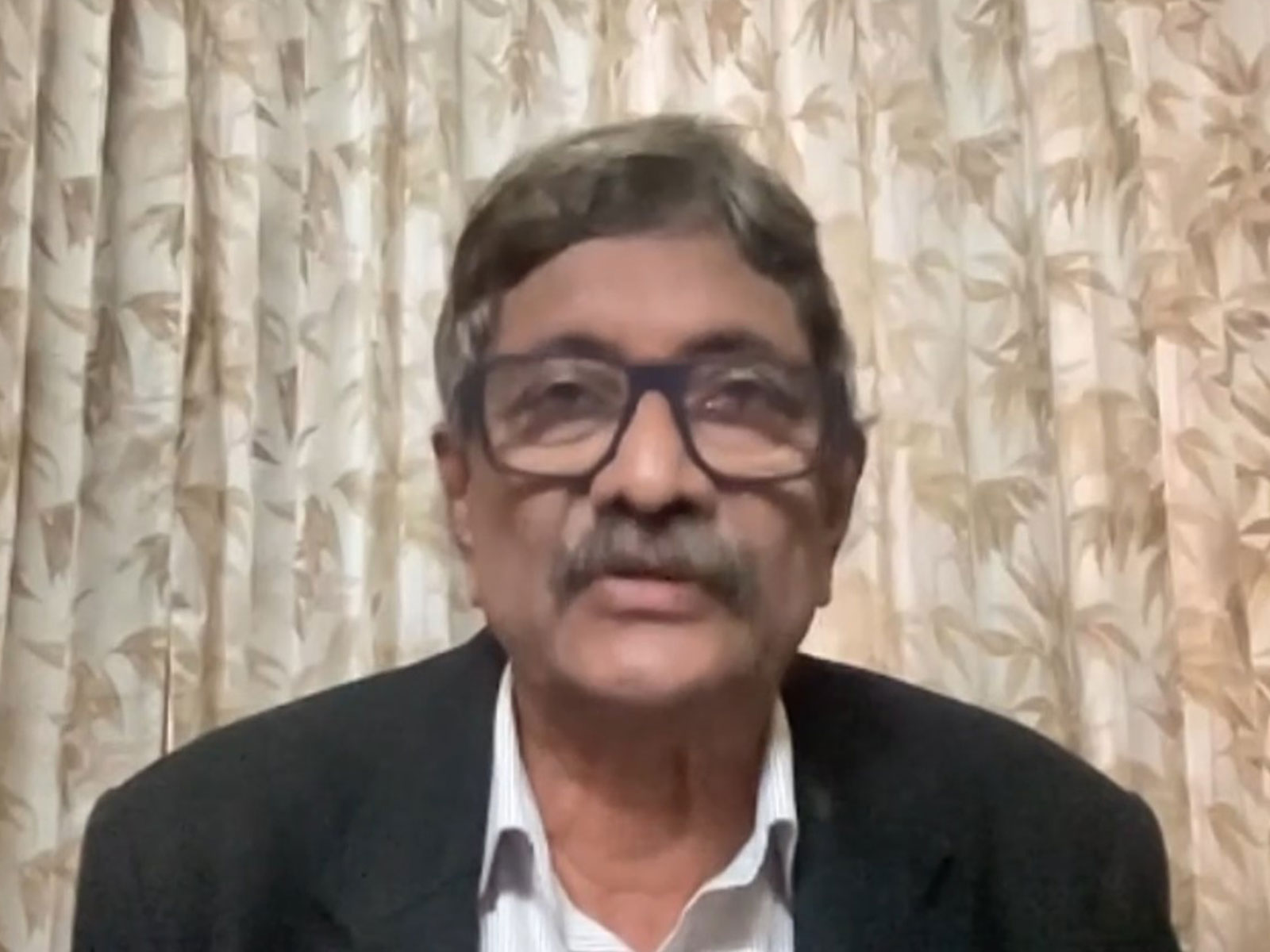 VK Vijayakumar, Chief Investment Strategist of Geojit Investments. (Photo-ANI)