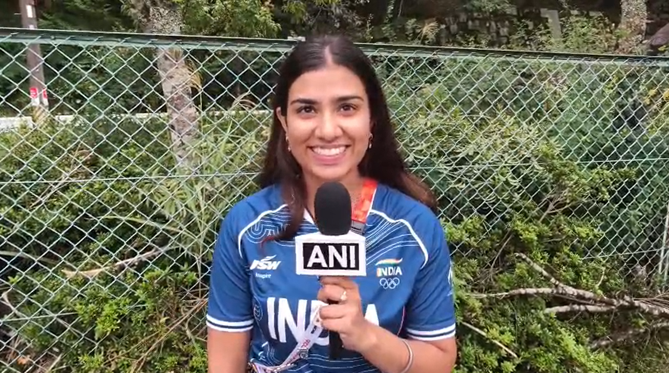 Indian skeet shooter Raiza Dhillon (Photo: ANI)