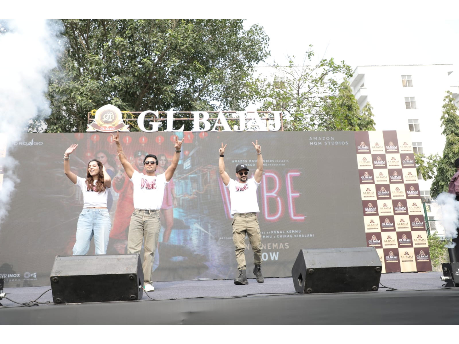 VIBE Movie Cast Brings Bollywood Energy to GL Bajaj: A Memorable Day for GLBians