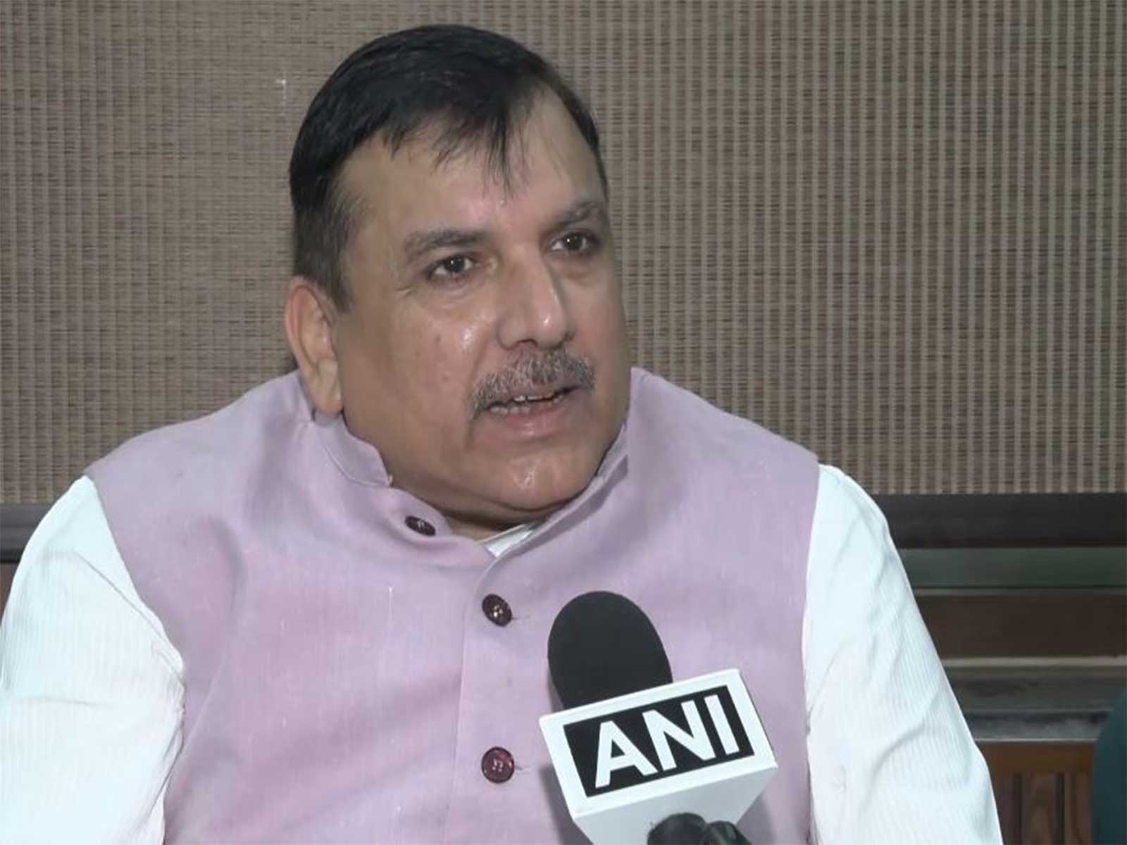 Aam Aadmi Party (AAP) MP Sanjay Singh (Photo/ANI)