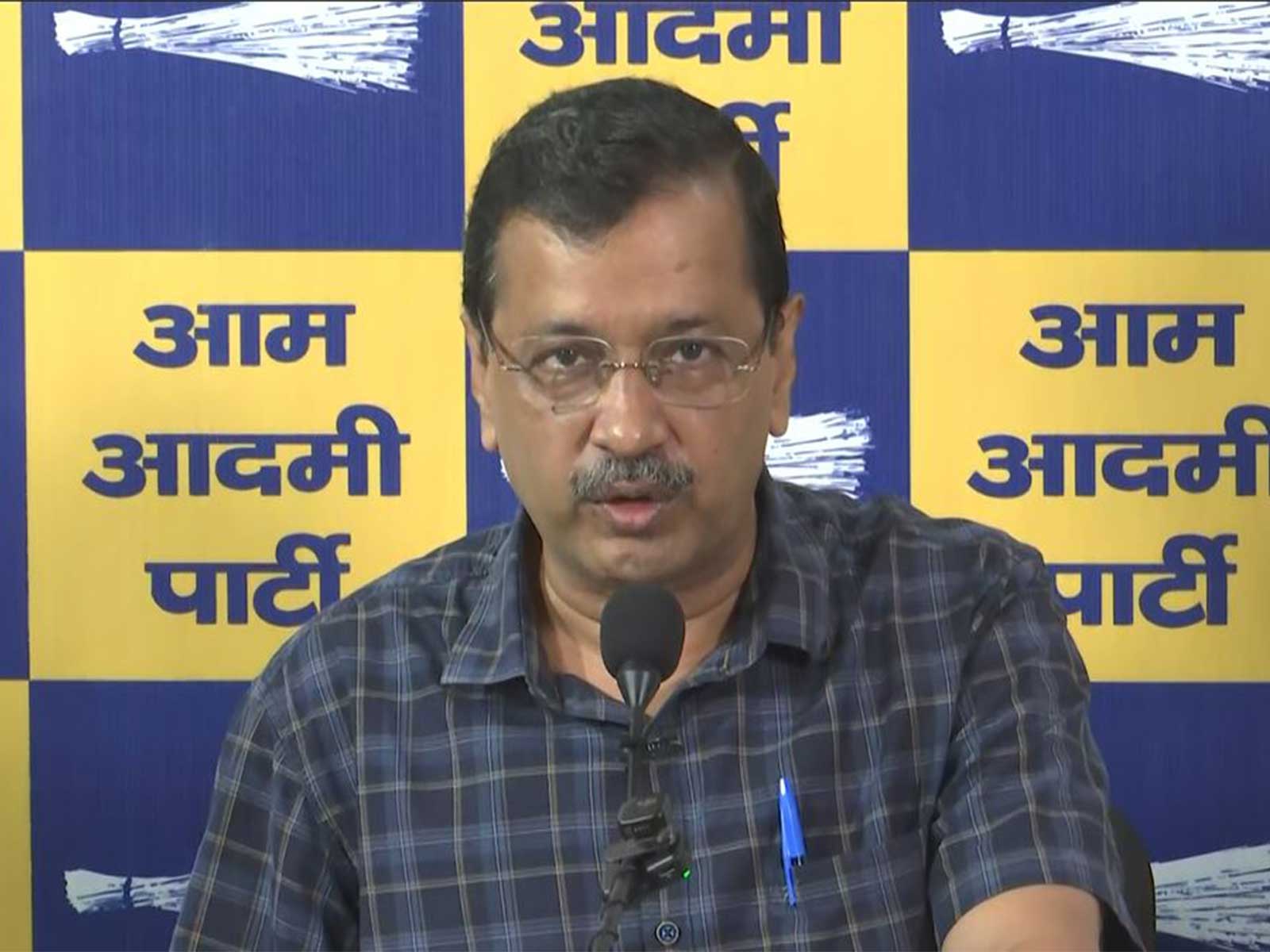 Aam Aadmi Party national convenor Arvind Kejriwal (Photo/ANI)