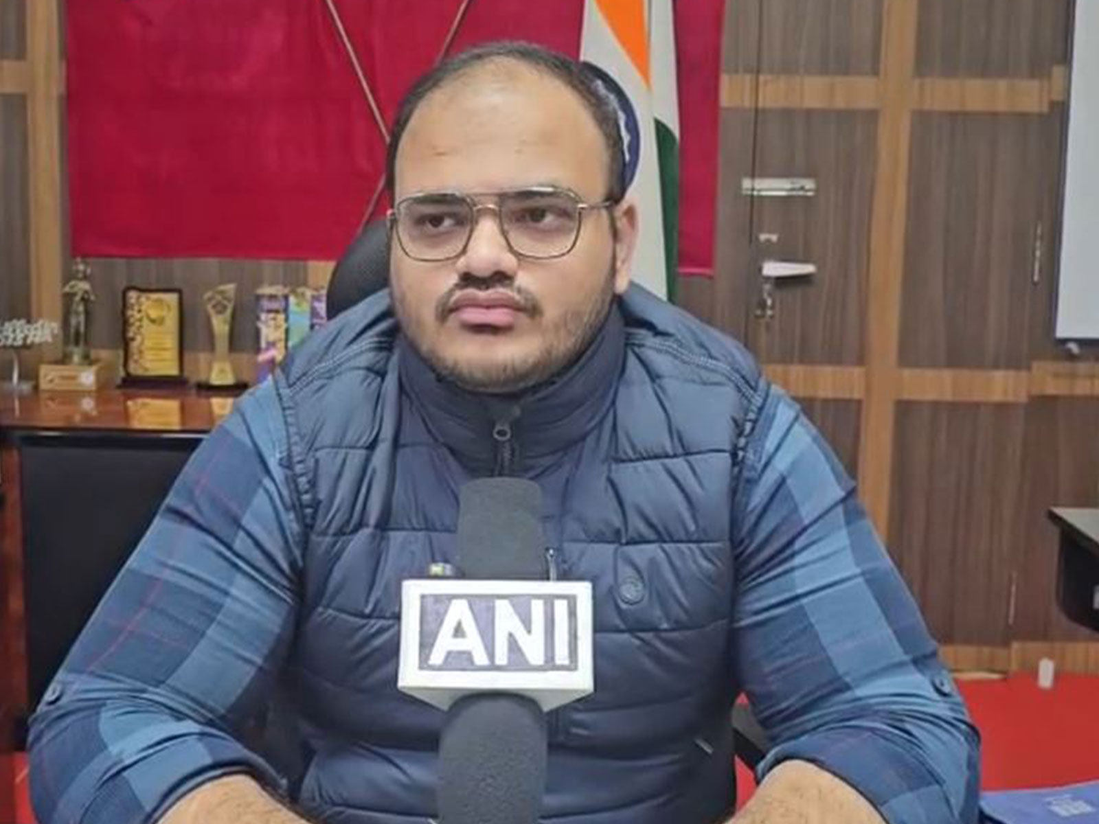 Malkangiri Collector Prathamesh Arvind Rajeshirke (Photo/ANI)