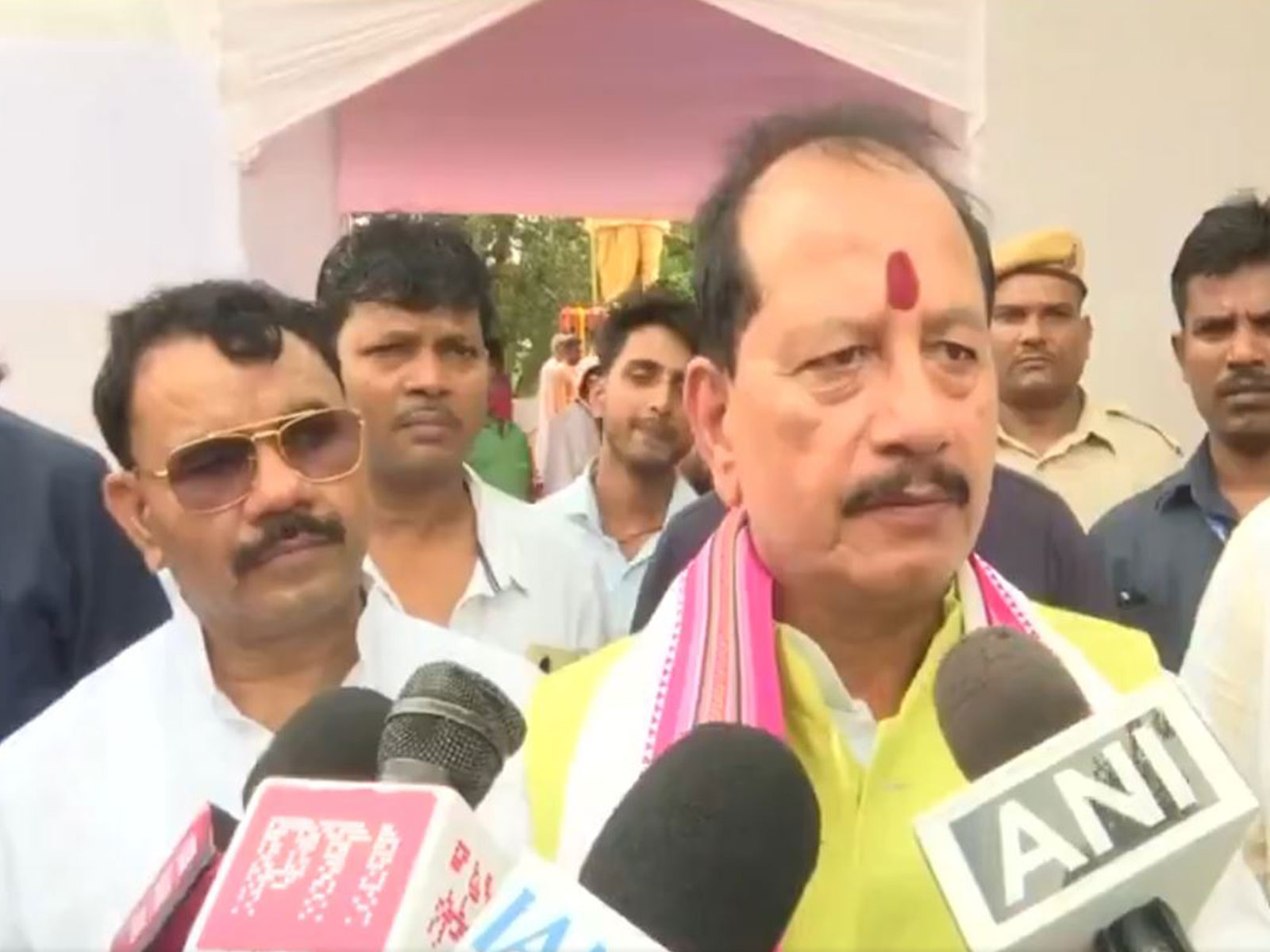 Bihar Minister Vijay Kumar Sinha (Photo/ANI)