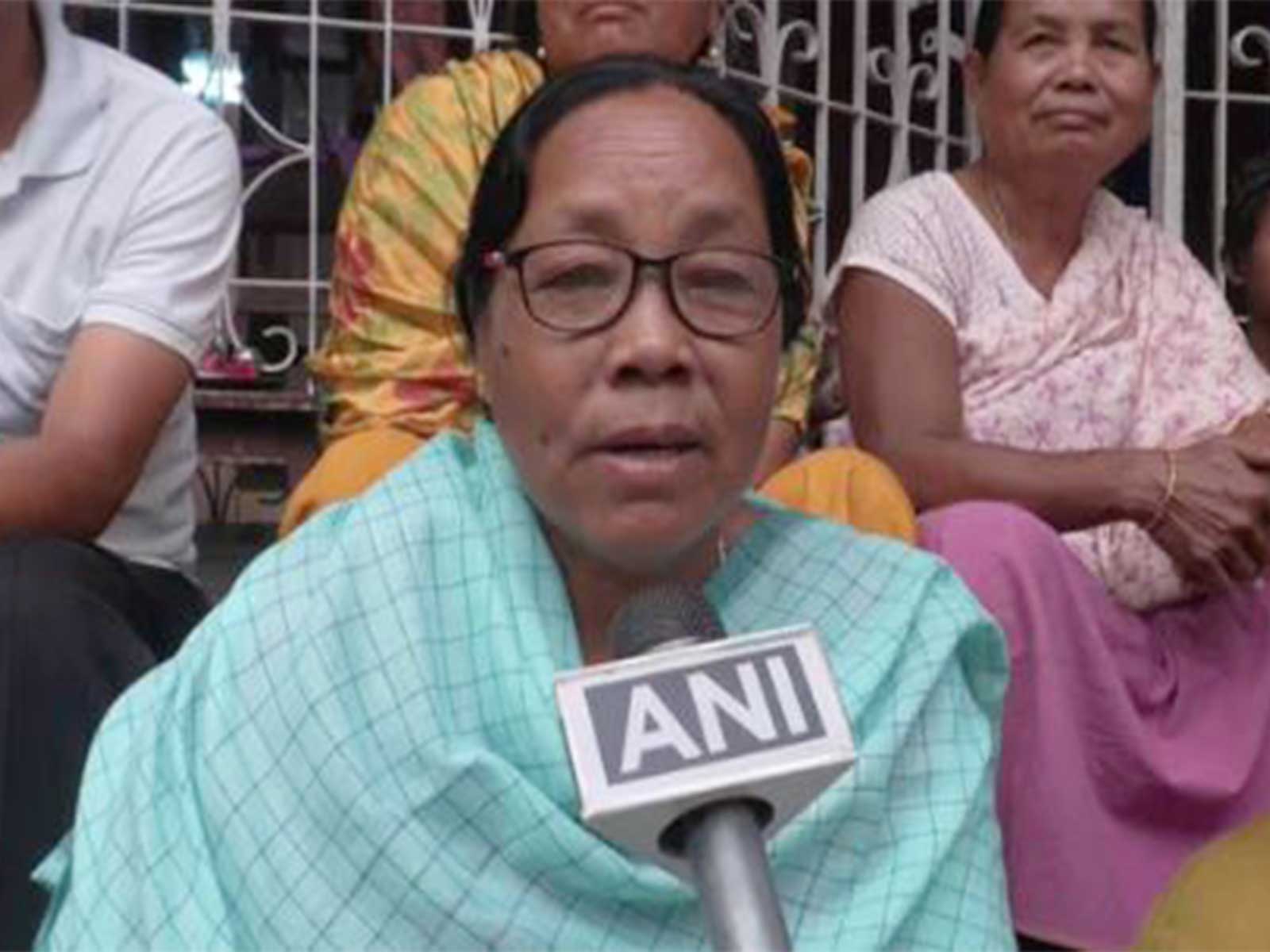 Mirabai Chanu’s mother, Saikhom Tombi Leima (Photo: ANI)