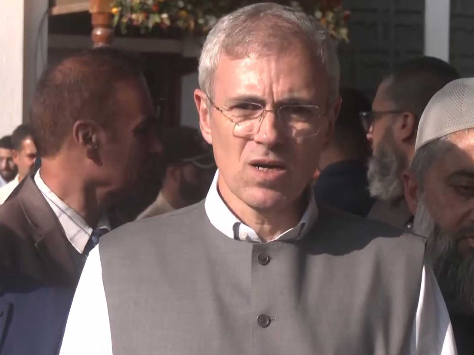 Jammu and Kashmir Chief Minister Omar Abdullah (Photo/ANI)