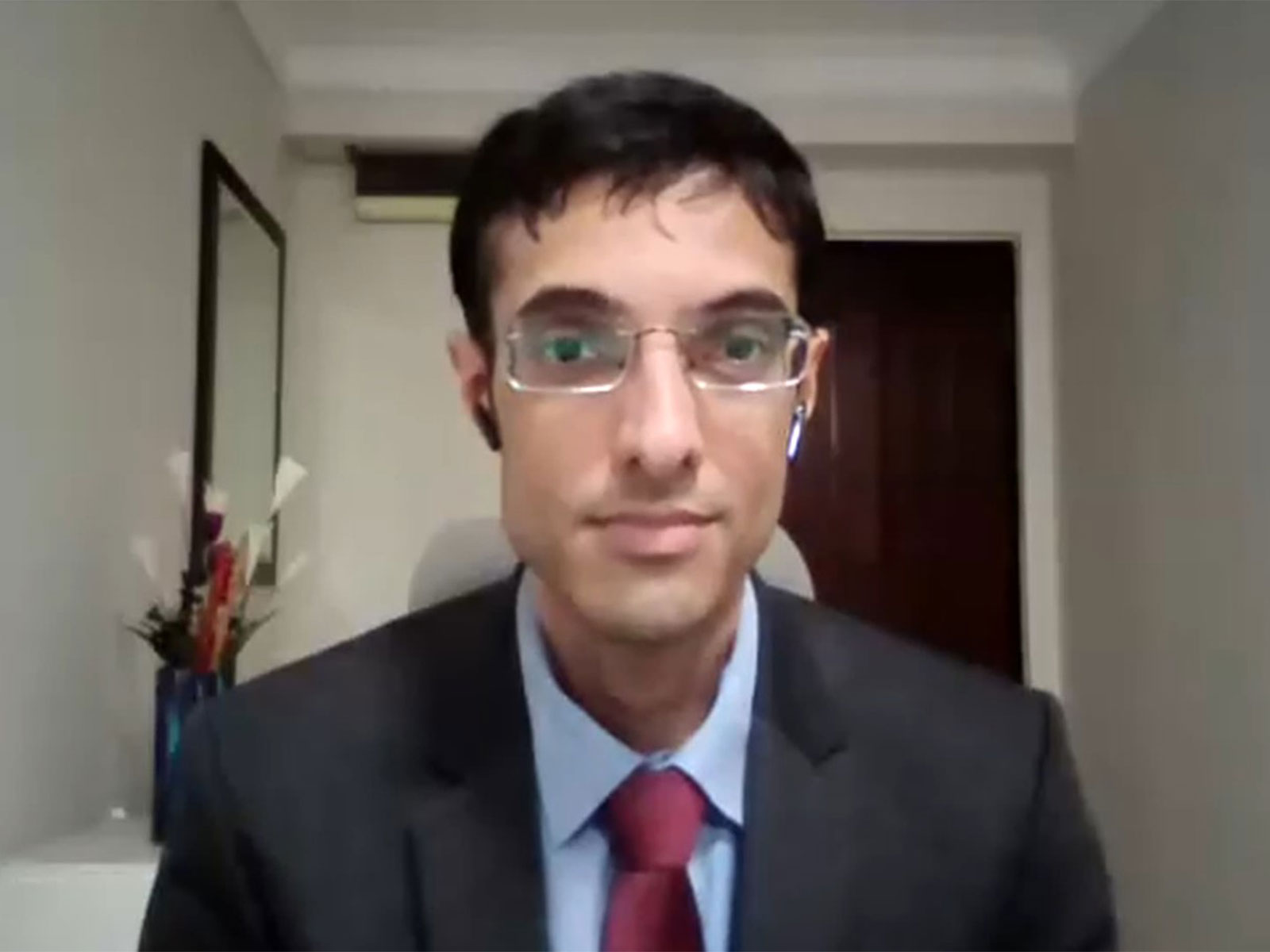 Vishrut Rana, Economist, S&P Global. (Photo-ANI)
