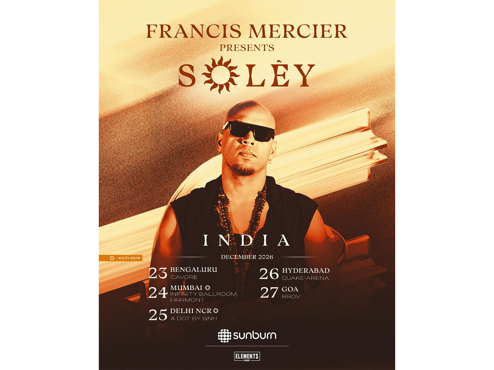 Francis Mercier announces India tour (Photo/Francis Mercier team)