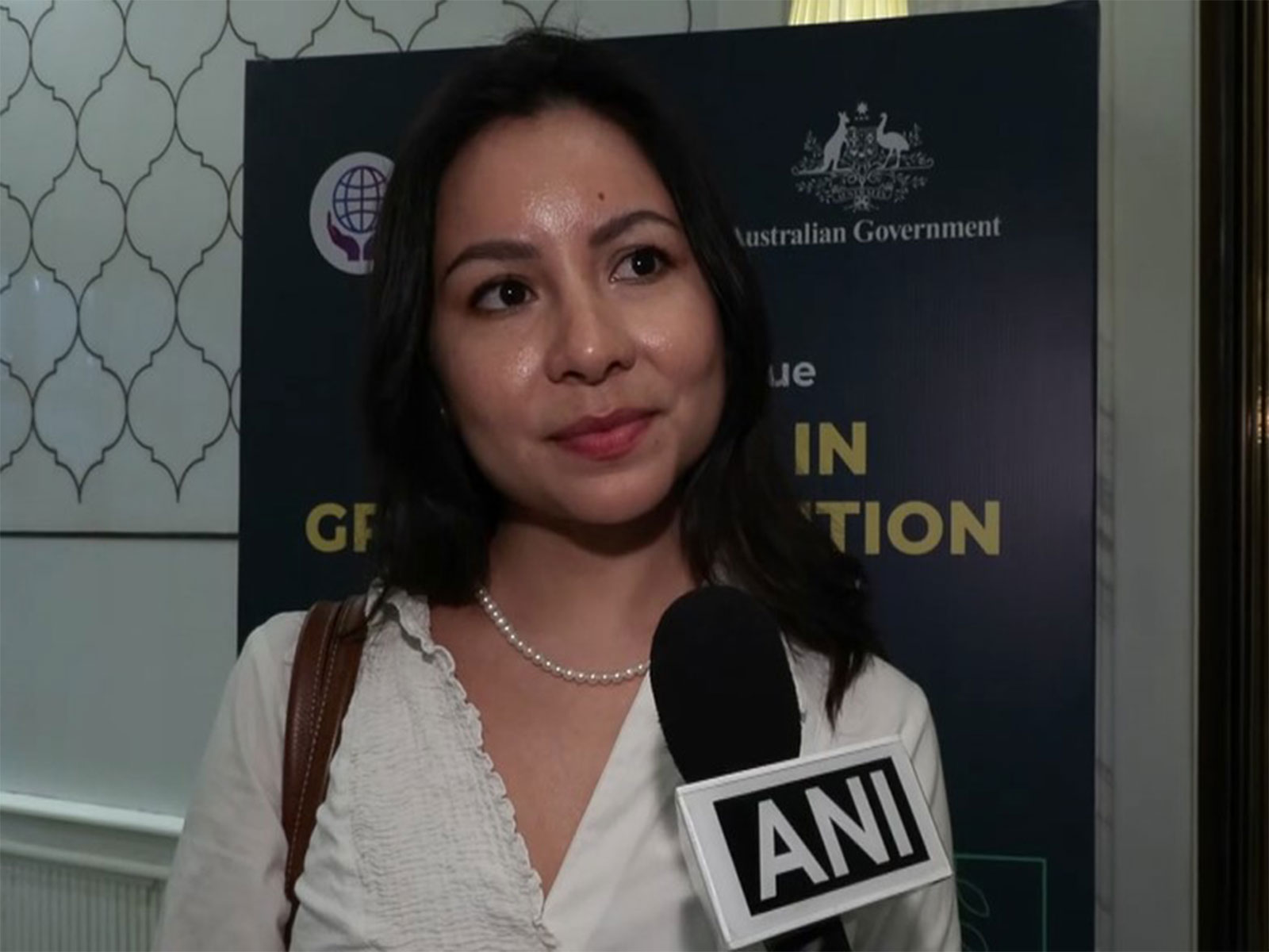 Counsellor of the Embassy of Bolivia to India, Arlette Gabriela Bustamante G (Photo/ANI)