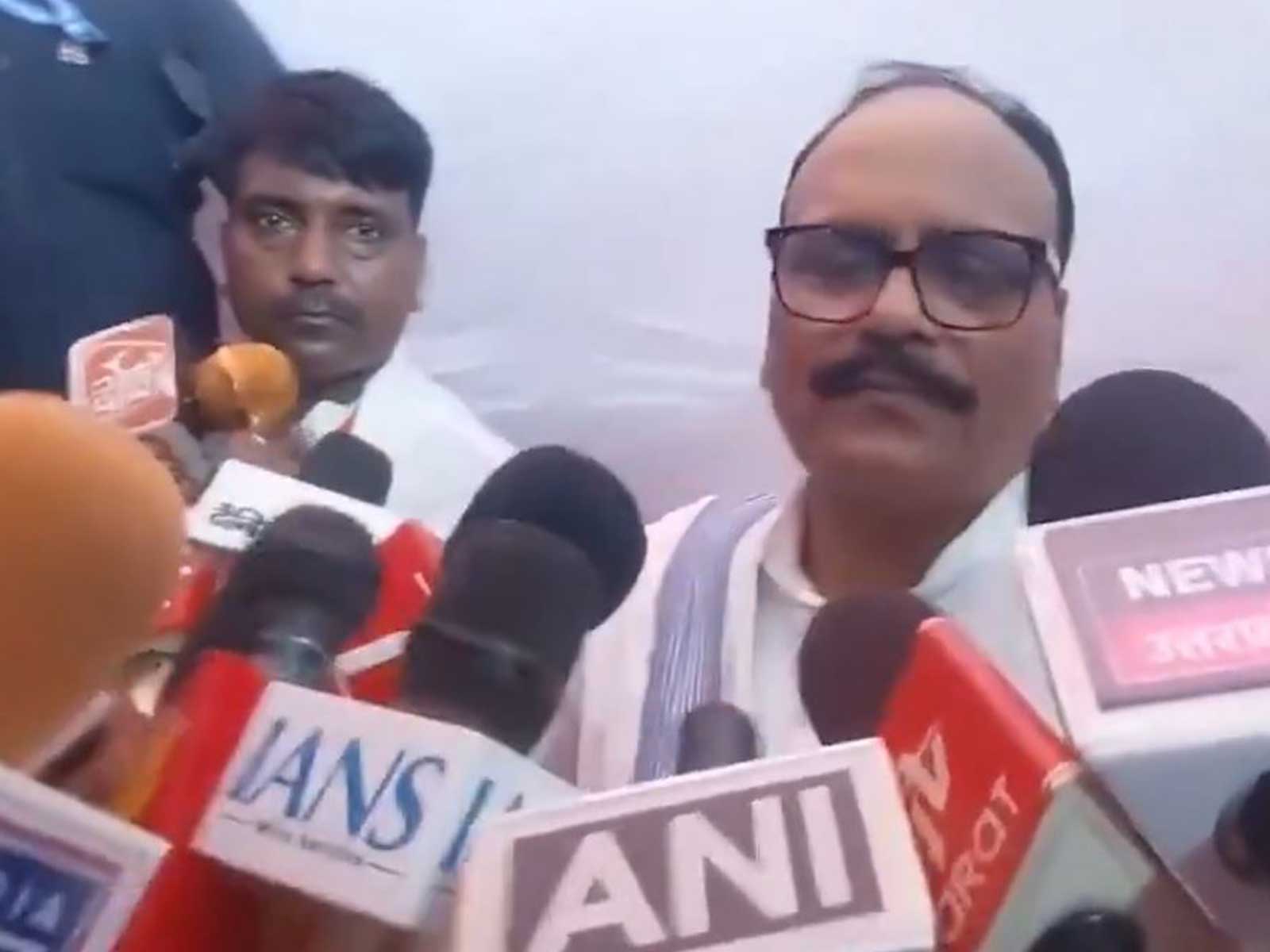 Uttar Pradesh Deputy Chief Minister Brajesh Pathak (Photo/ANI)