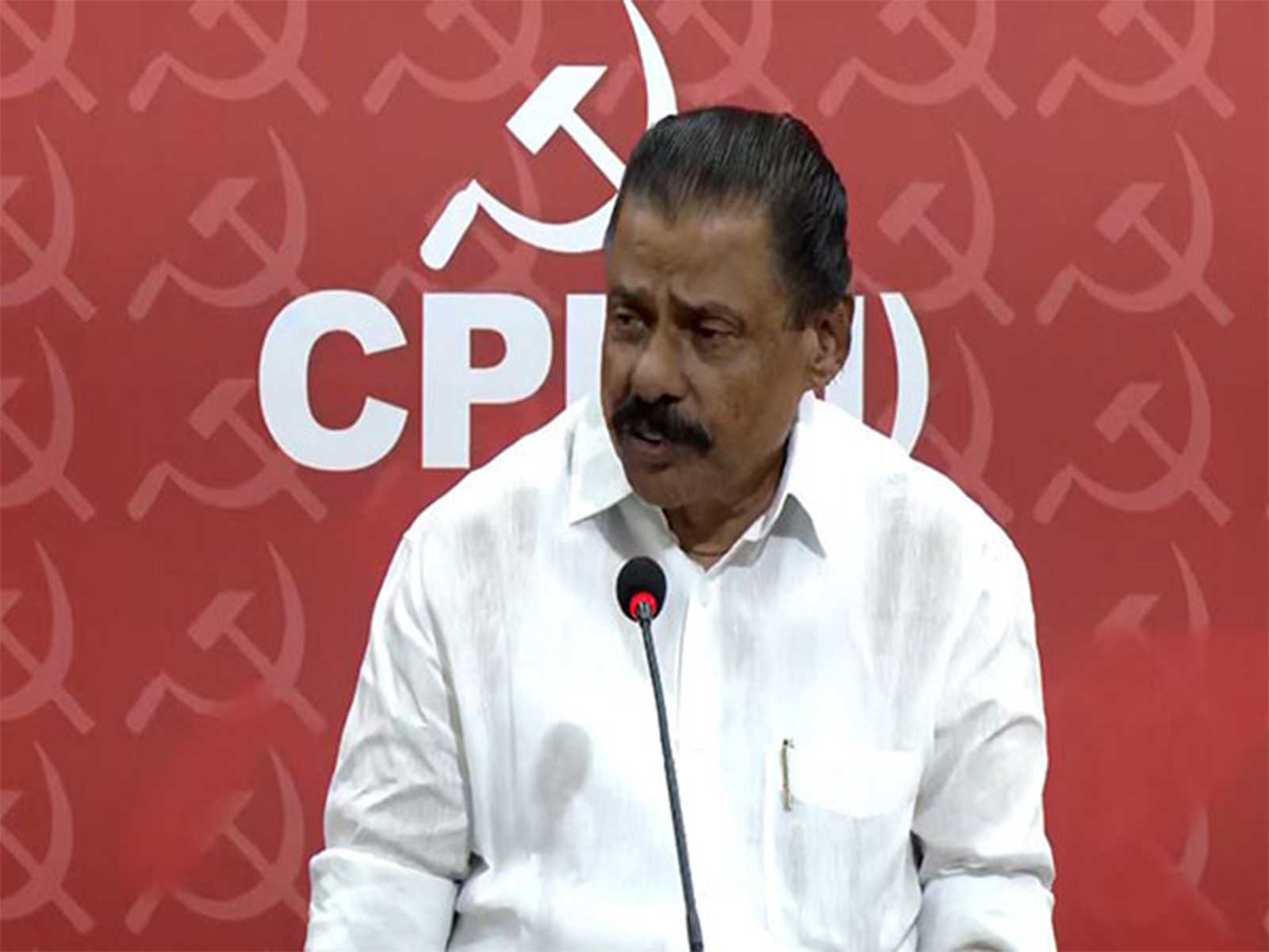 CPI (M) state secretary MV Govindan (Photo/ANI)
