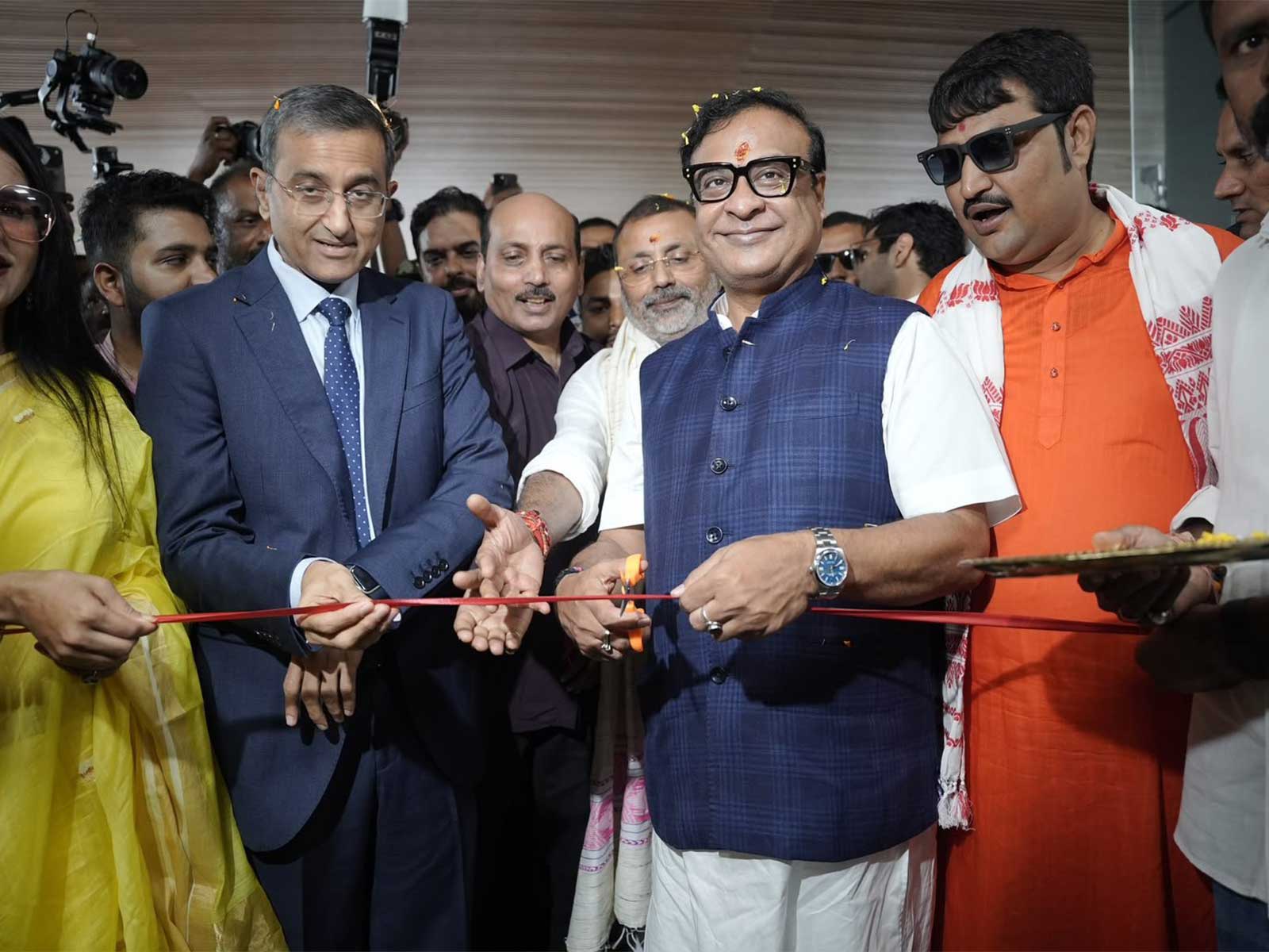 Assam CM Sarma inaugurates 750-bed Baba Baidyanath Medical Trust Hospital (Photo/ X @@himantabiswa)