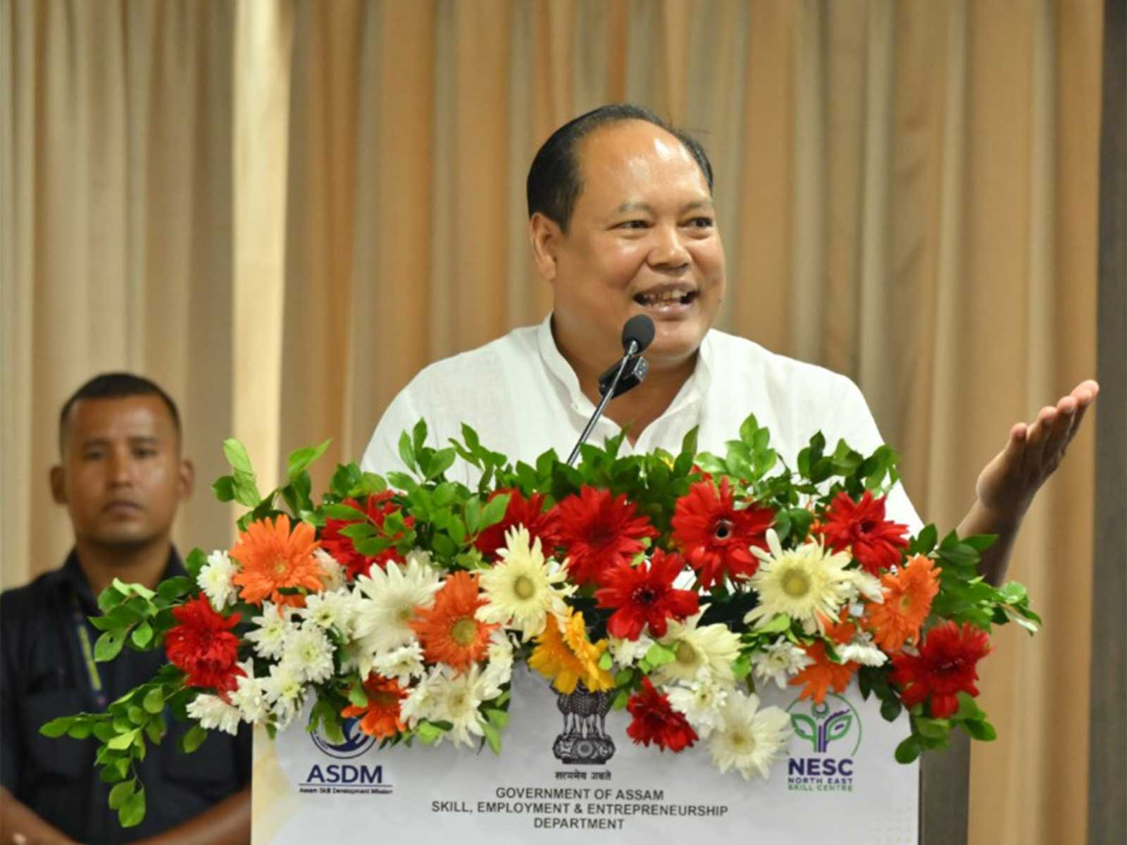 Assam Minister Biswajit Daimary (Photo/@BiswajitDaimar5)
