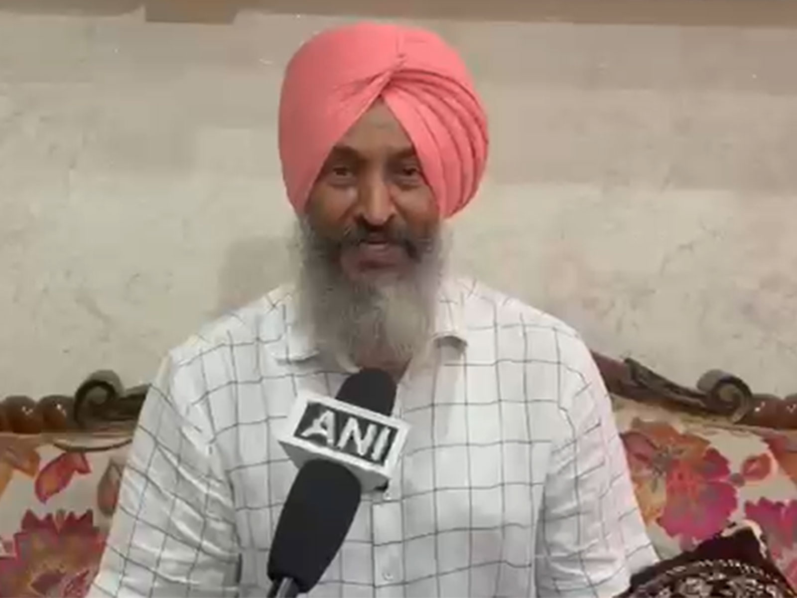 Harmanpreet Kaur's father, Harmandar Singh (Photo: ANI)