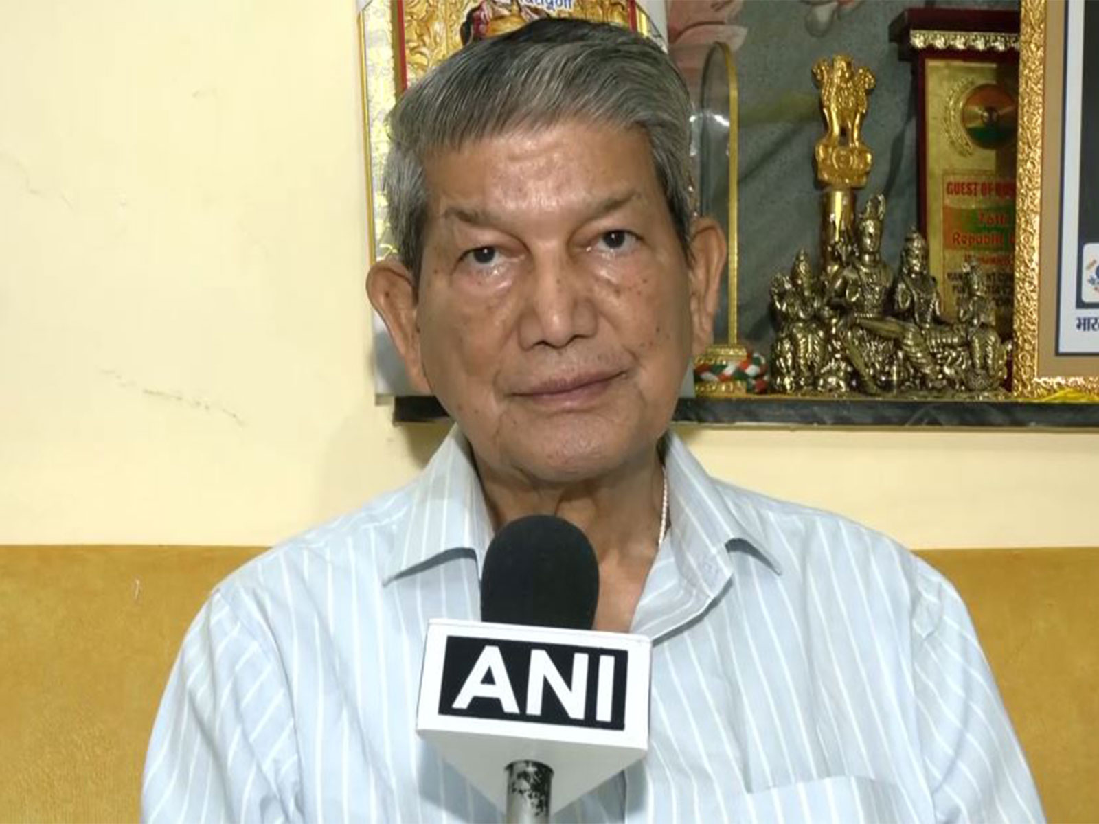 Former Uttarakhand Chief Minister and Congress leader Harish Rawat (Photo/ANI)