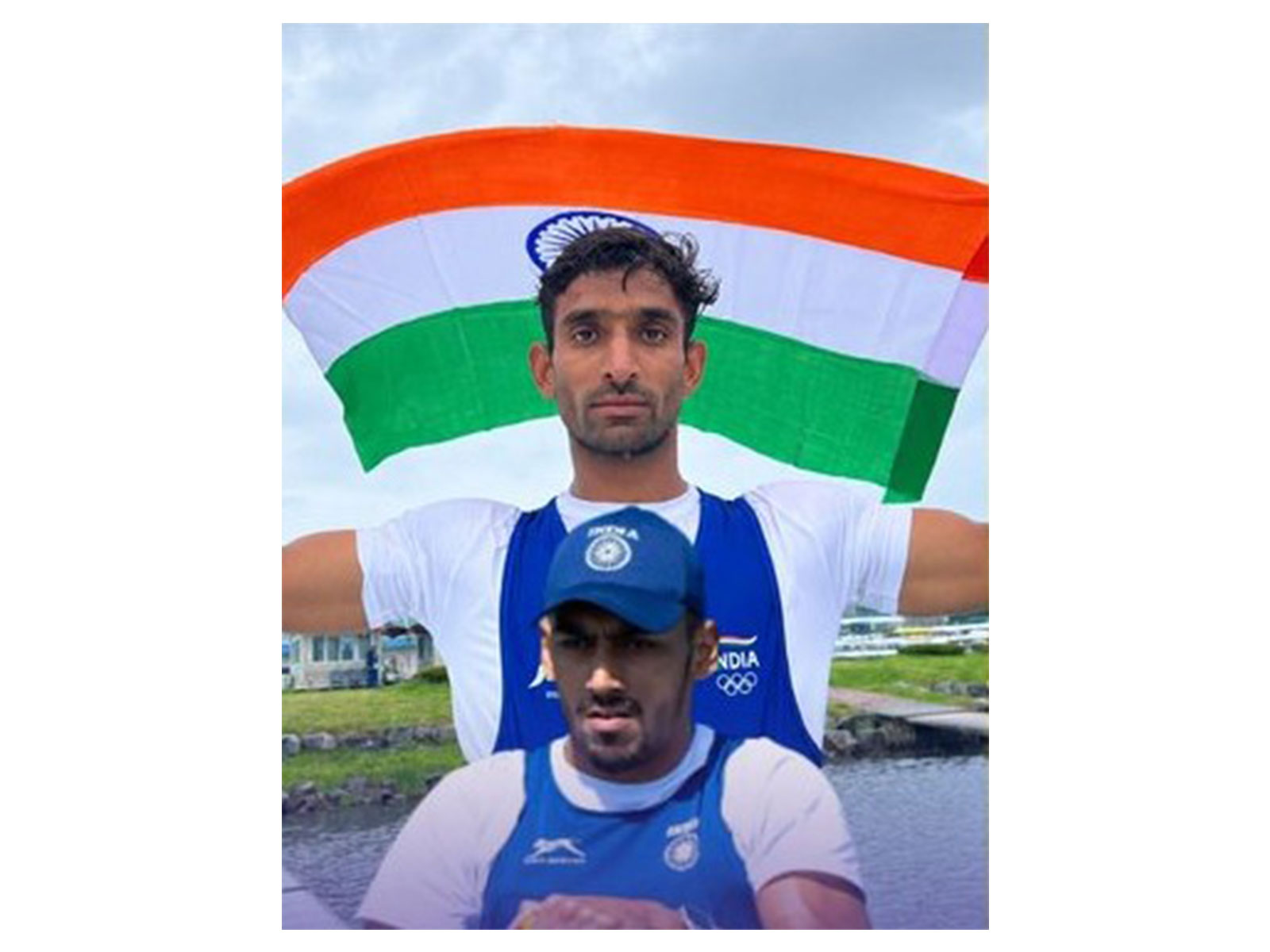Satnam Singh and Salman Khan. (Photo/@SAIMedia on X)