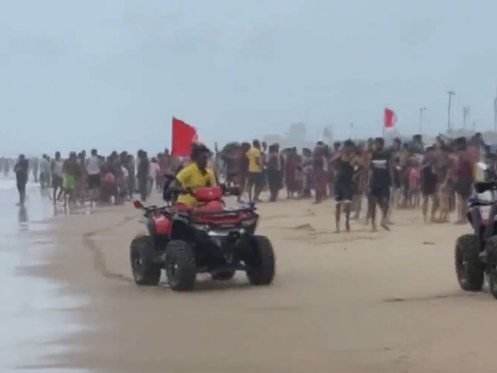 Puri has been designated a 'red zone amid heavy rain forecast (Photo/ANI)