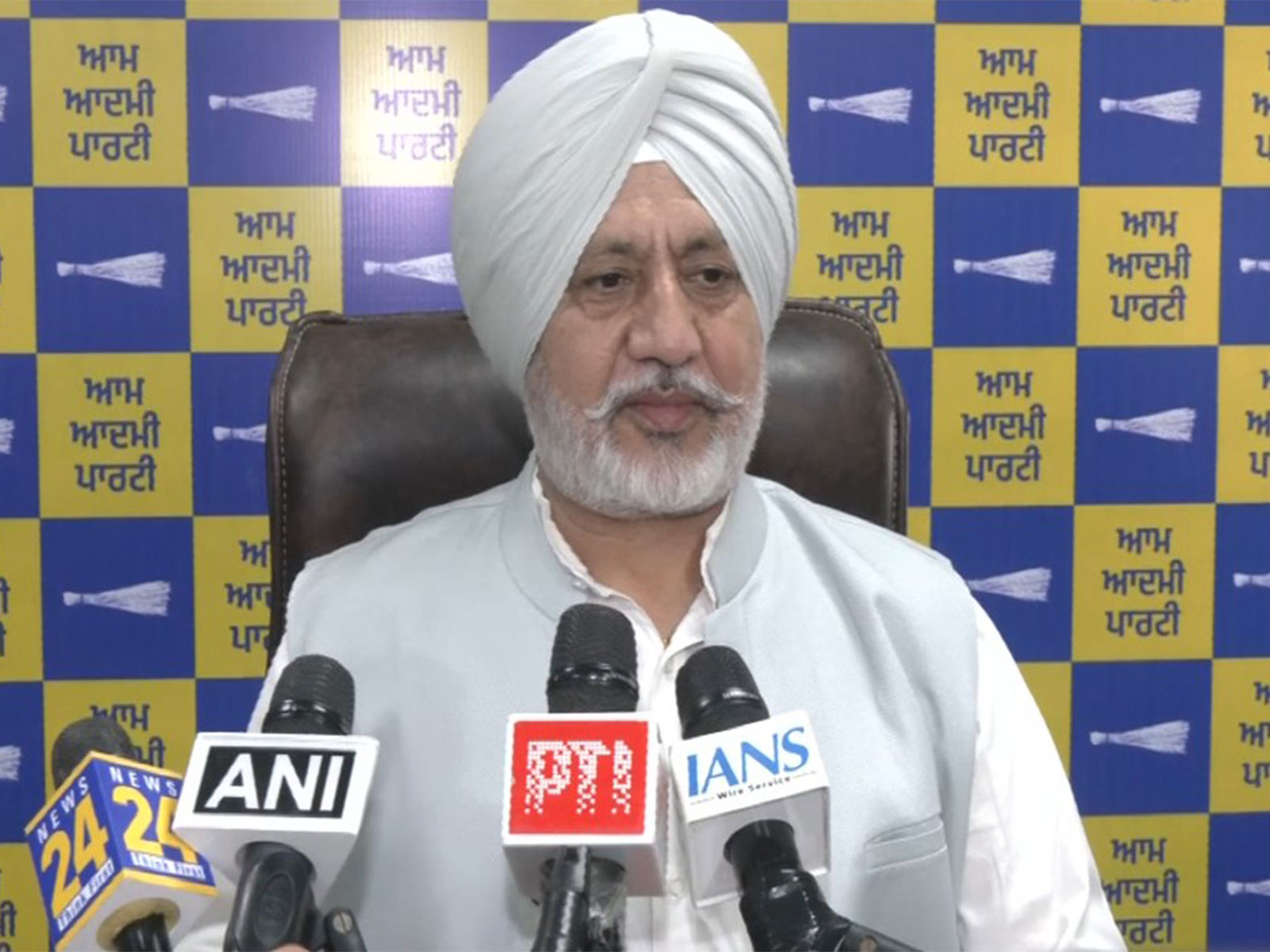 AAP leader Baltej Pannu (File Photo/ANI)