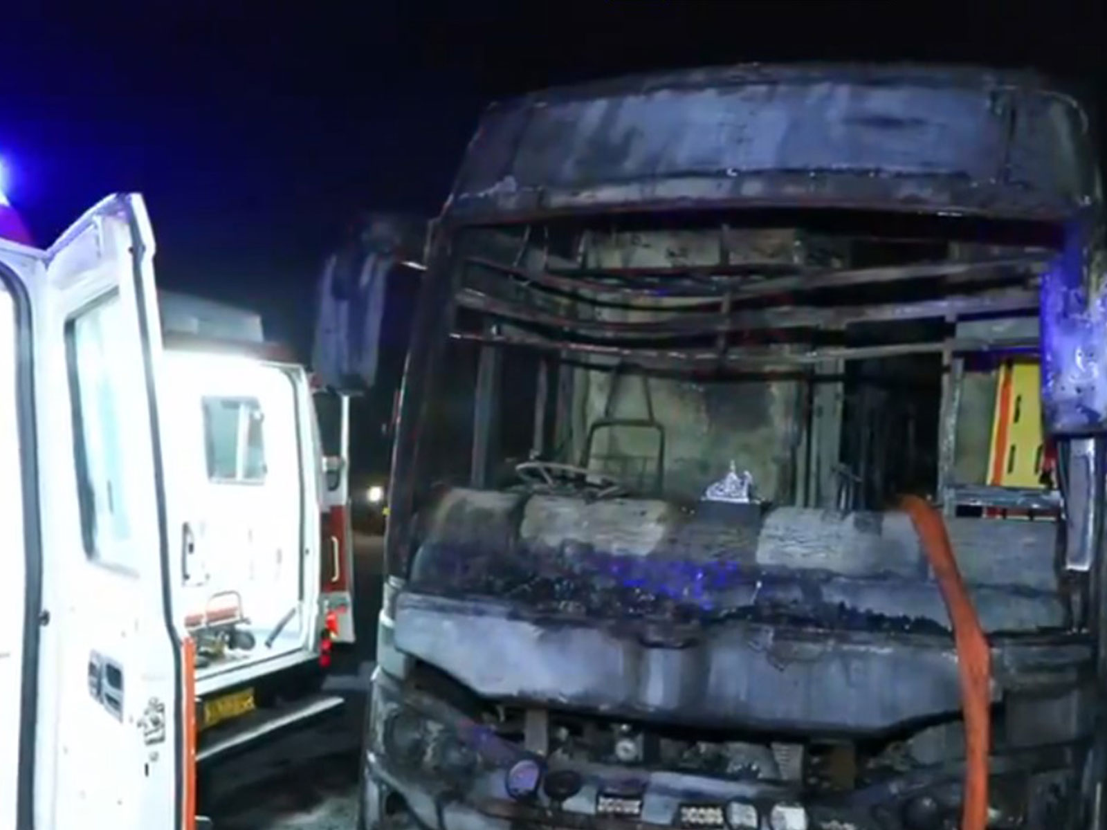Visuals from the accident site (Photo/ANI)