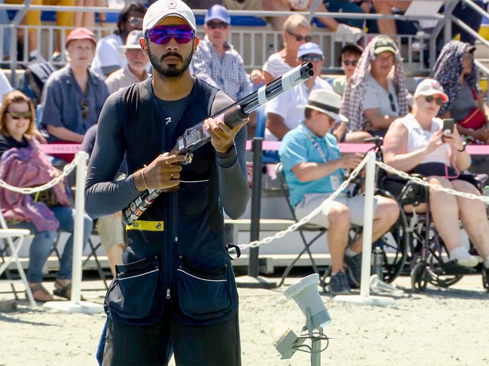 Indian Skeet shooter Anantjeet Singh Naruka (File Photo/ANI)