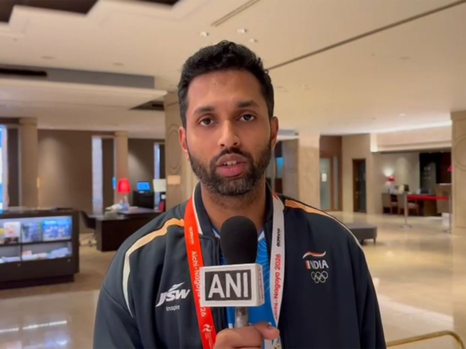 HS Prannoy. (Photo: ANI)