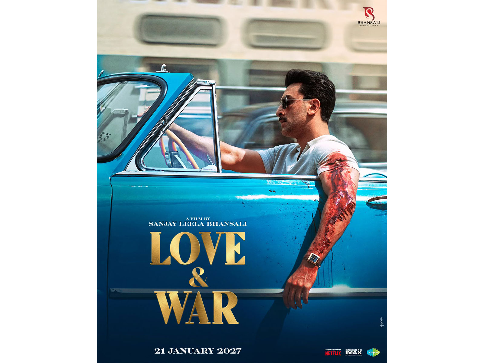 Ranbir Kapoor's first look from 'Love and War' unveiled (Photo/Instagram/@bhansaliproductions)