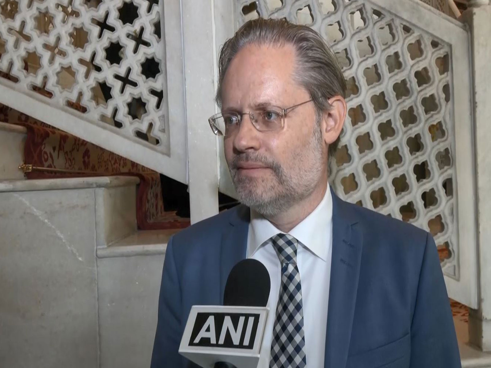 Danish Ambassador to India Rasmus Abildgaard Kristensen. (Photo/ANI)