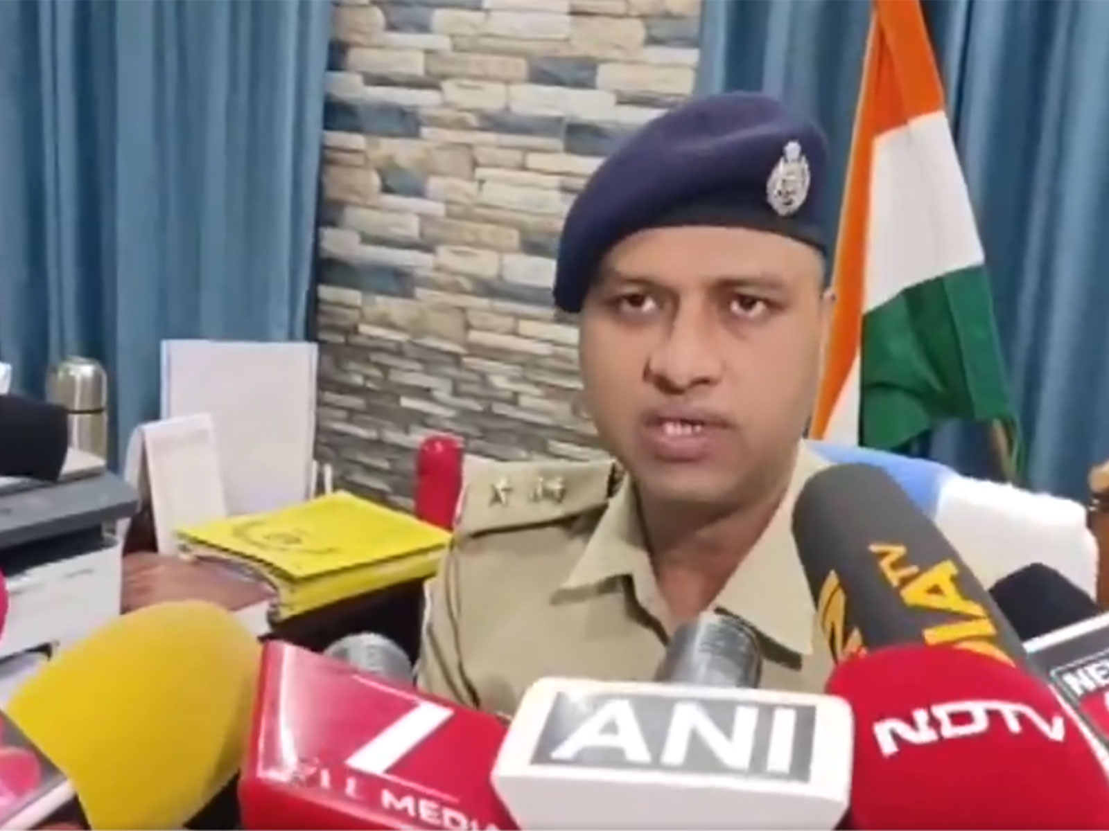 Samastipur Superintendent of Police (SP) Arbind Pratap Singh (Photo/ANI)