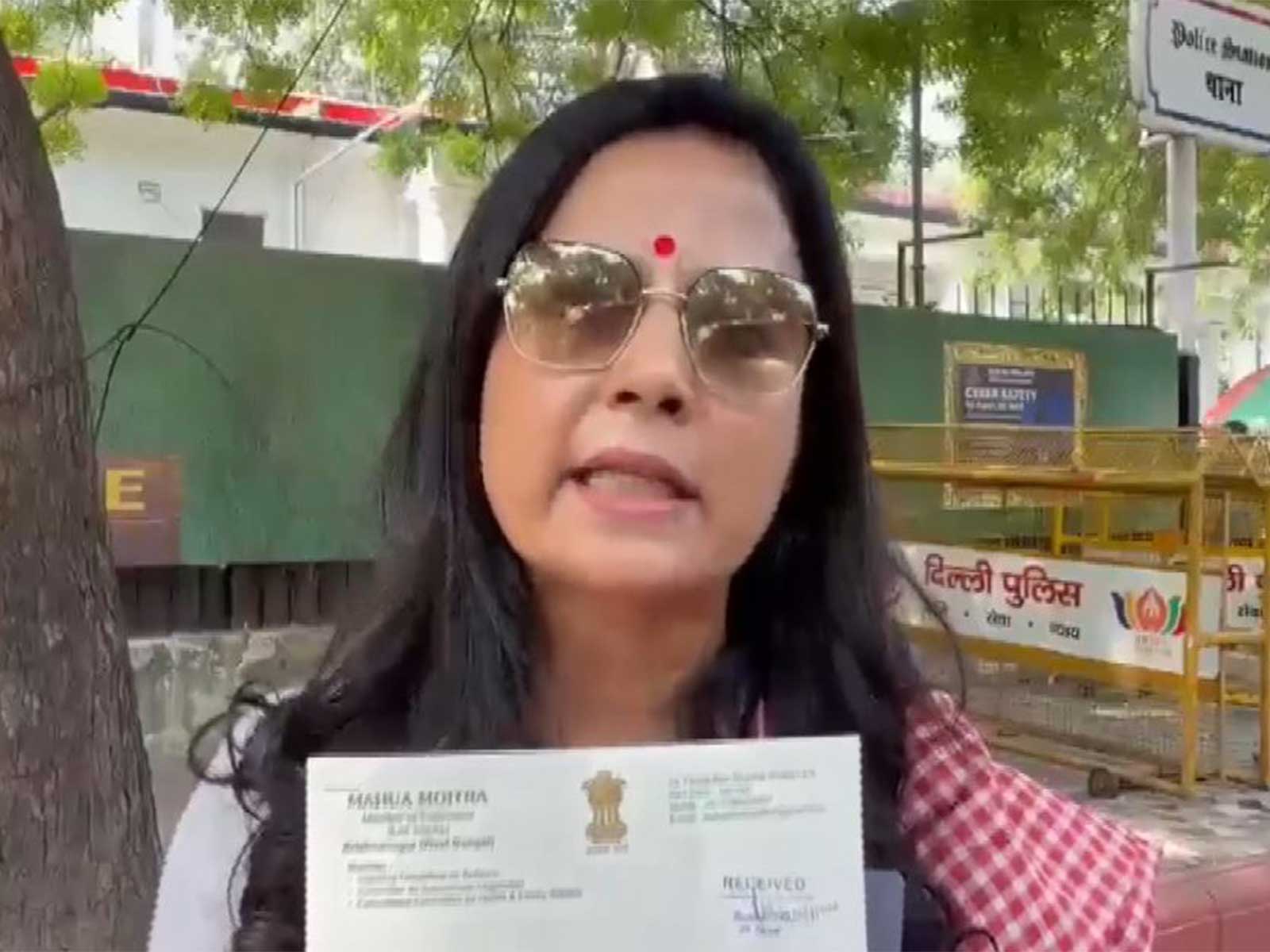 Trinamool Congress MP Mahua Moitra (Photo/ANI)