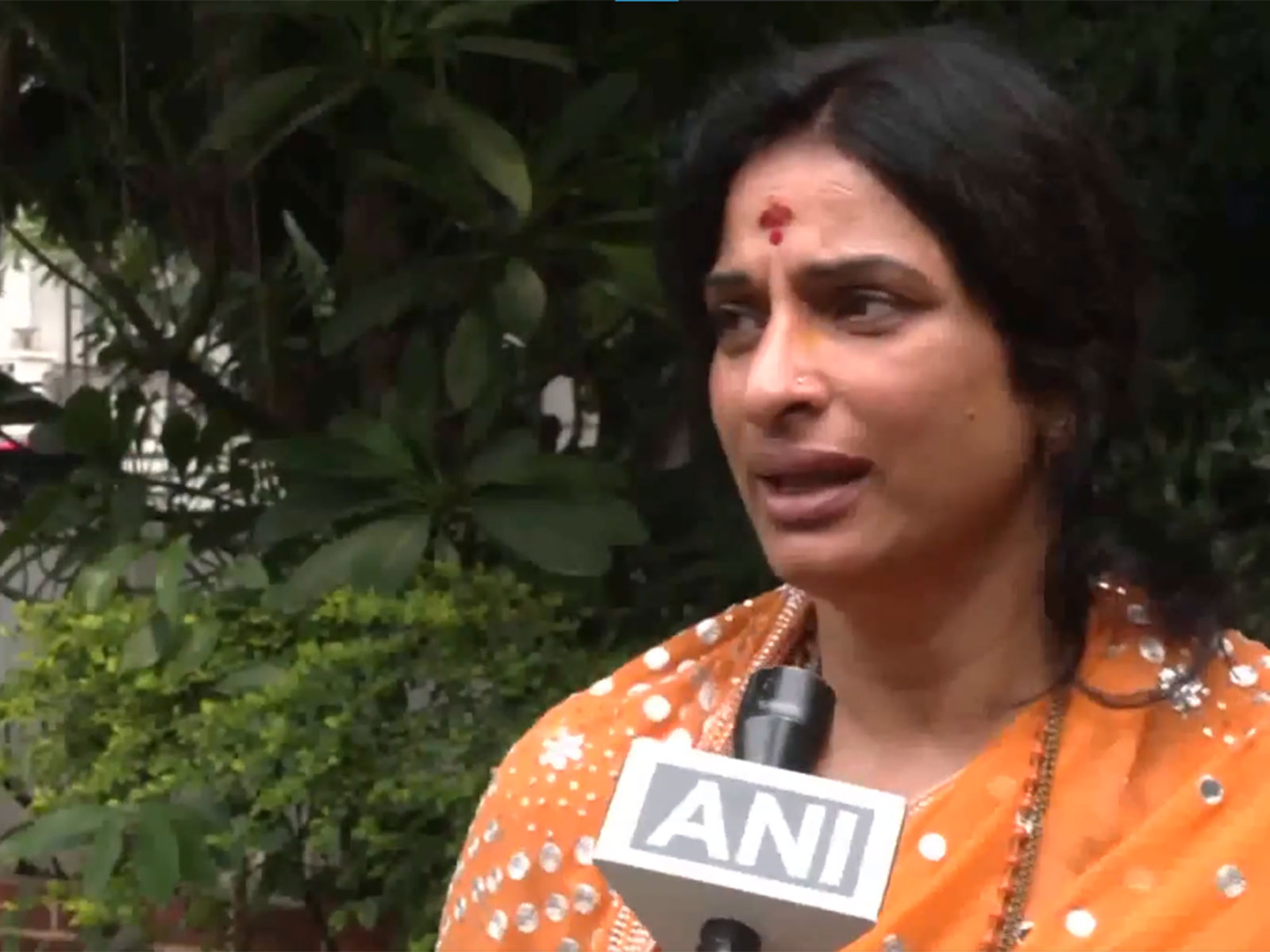 Bharatiya Janata Party (BJP) leader Kompella Madhavi Latha (Photo/ANI)