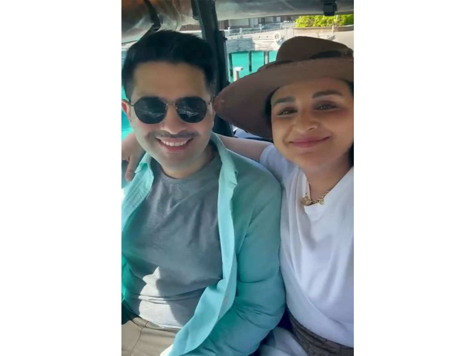 Parineeti Chopra with Raghav Chadha (Photo/Instagram@raghavchadha88)