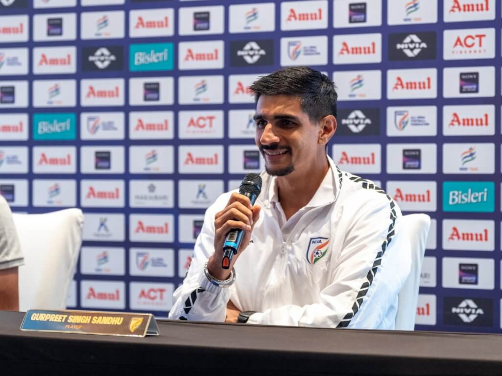 Indian goalkeeper Gurpreet Singh Sandhu (Photo: AIFF Website)
