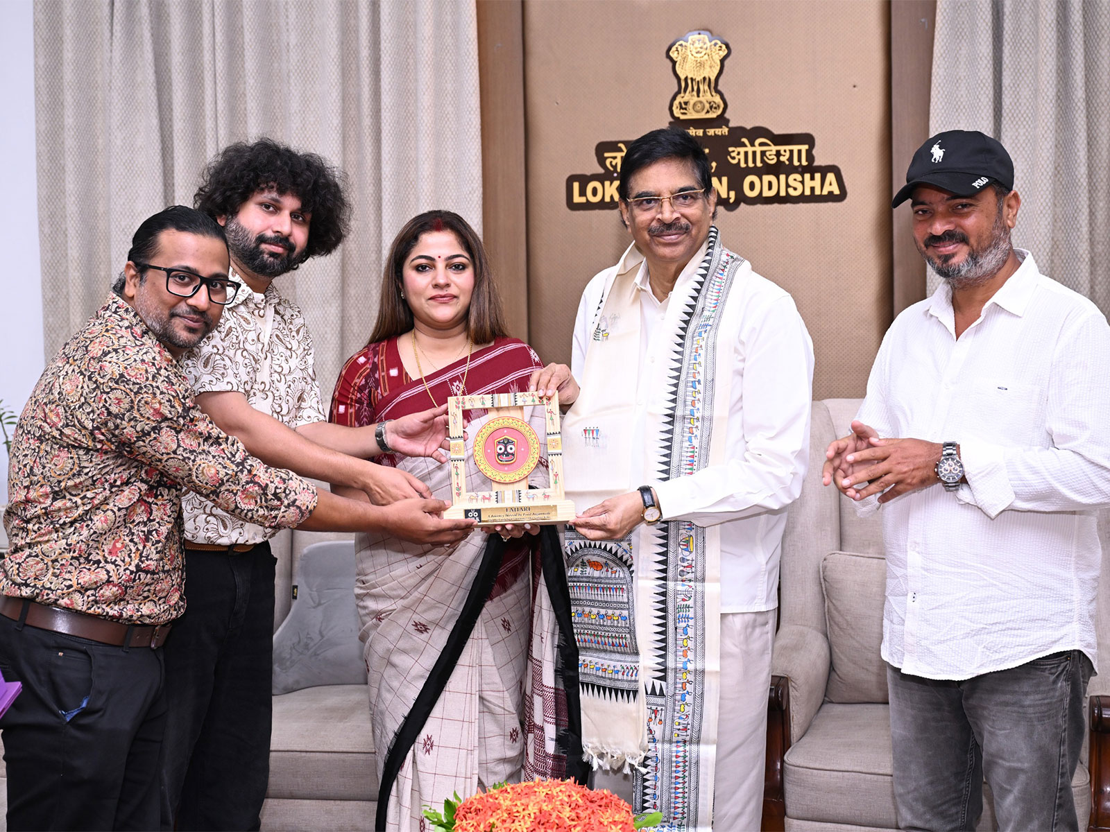 Odisha Governor congratulates ‘Lahari’ team (Photo/X@DrHariBabuK)