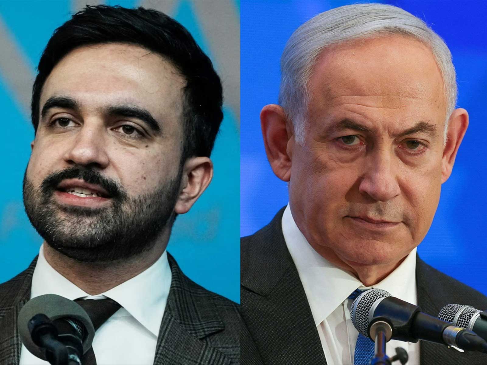 New York City Mayor Zohran Mamdani and Israeli Prime Minister Benjamin Netanyahu (File Photo/Reuters)