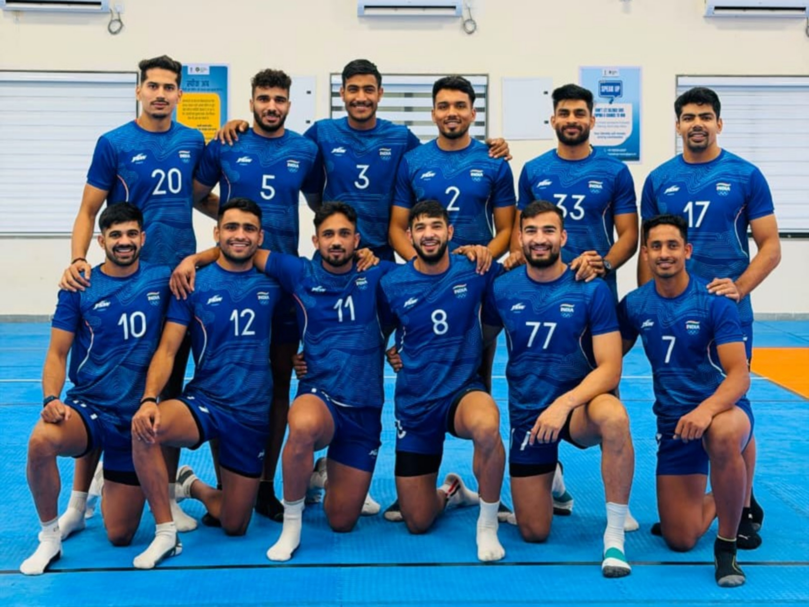 Indian men's kabaddi team. (Photo: SAI Media)