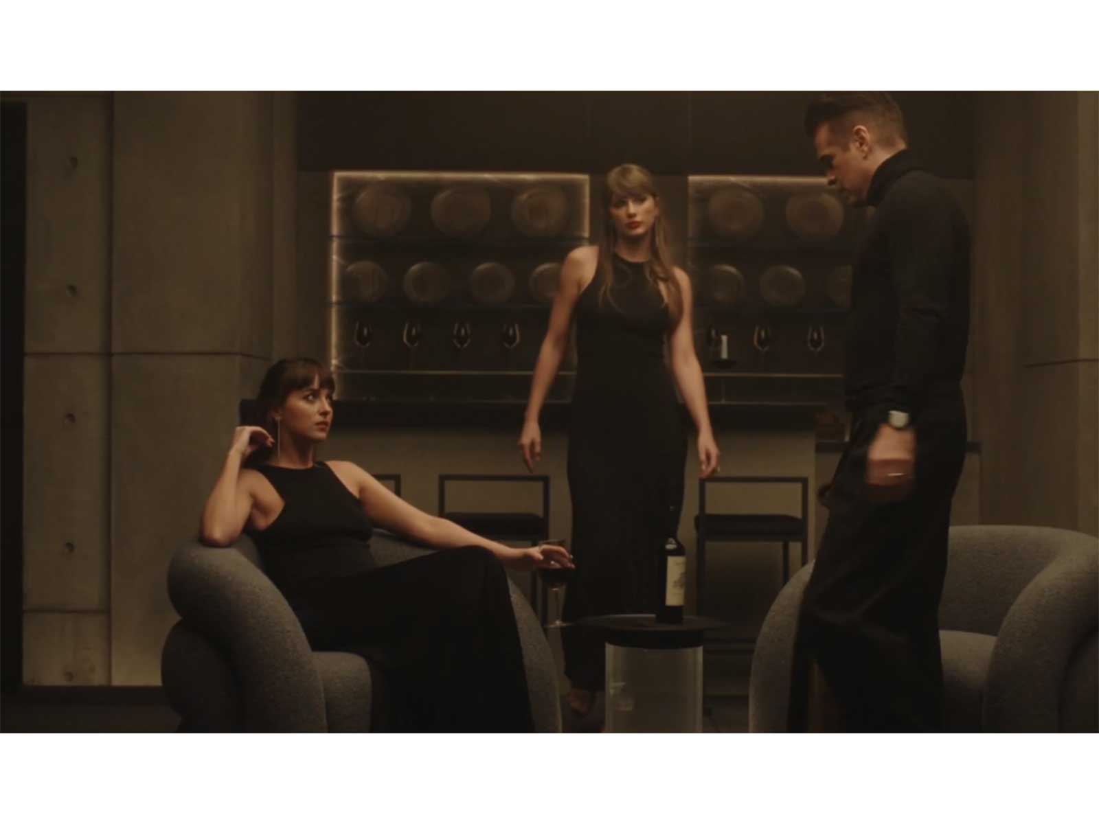 Dakota Johnson, Taylor Swift and Colin Farrell (Photo/X@TaylorSwift)