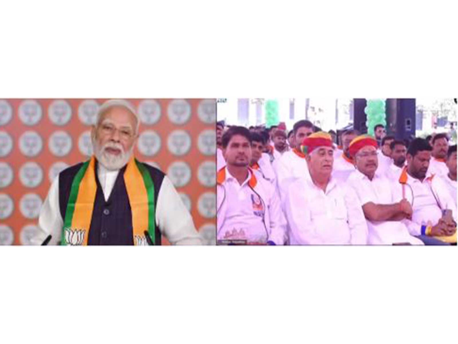 Prime minister Narendra Modi interacts with Seva Yatris (Photo/ X/https://x.com/narendramodi/status/2102973089298764065?s=20)