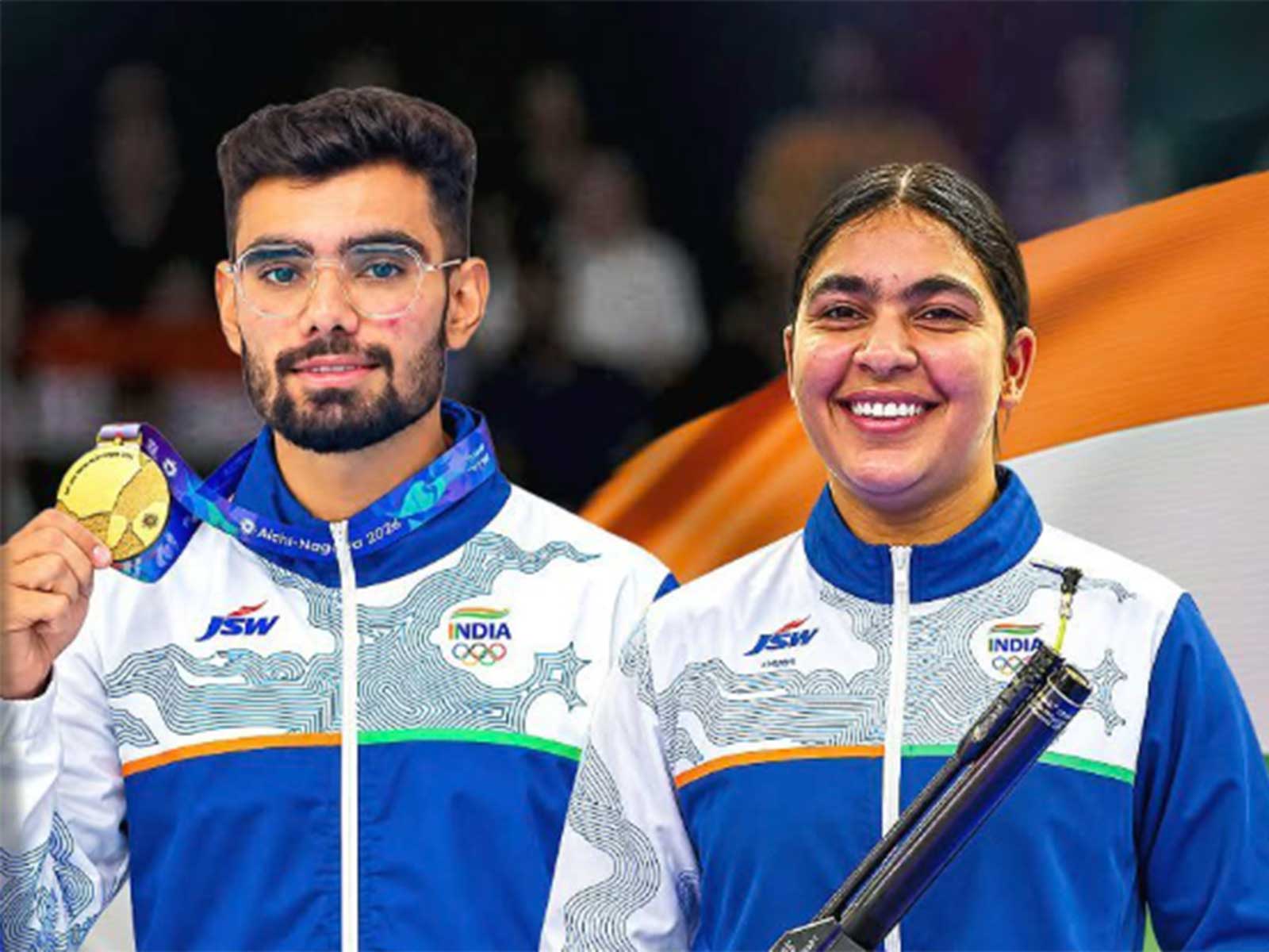 Kamaljeet (L) and Suruchi Singh (R). (Photo: X/@kharge)