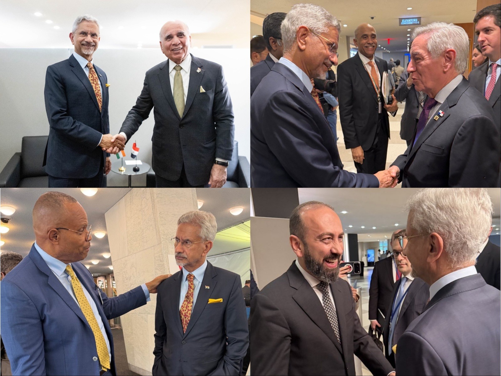 EAM Jaishankar steps up UNGA outreach (Photo/X@DrSJaishankar)
