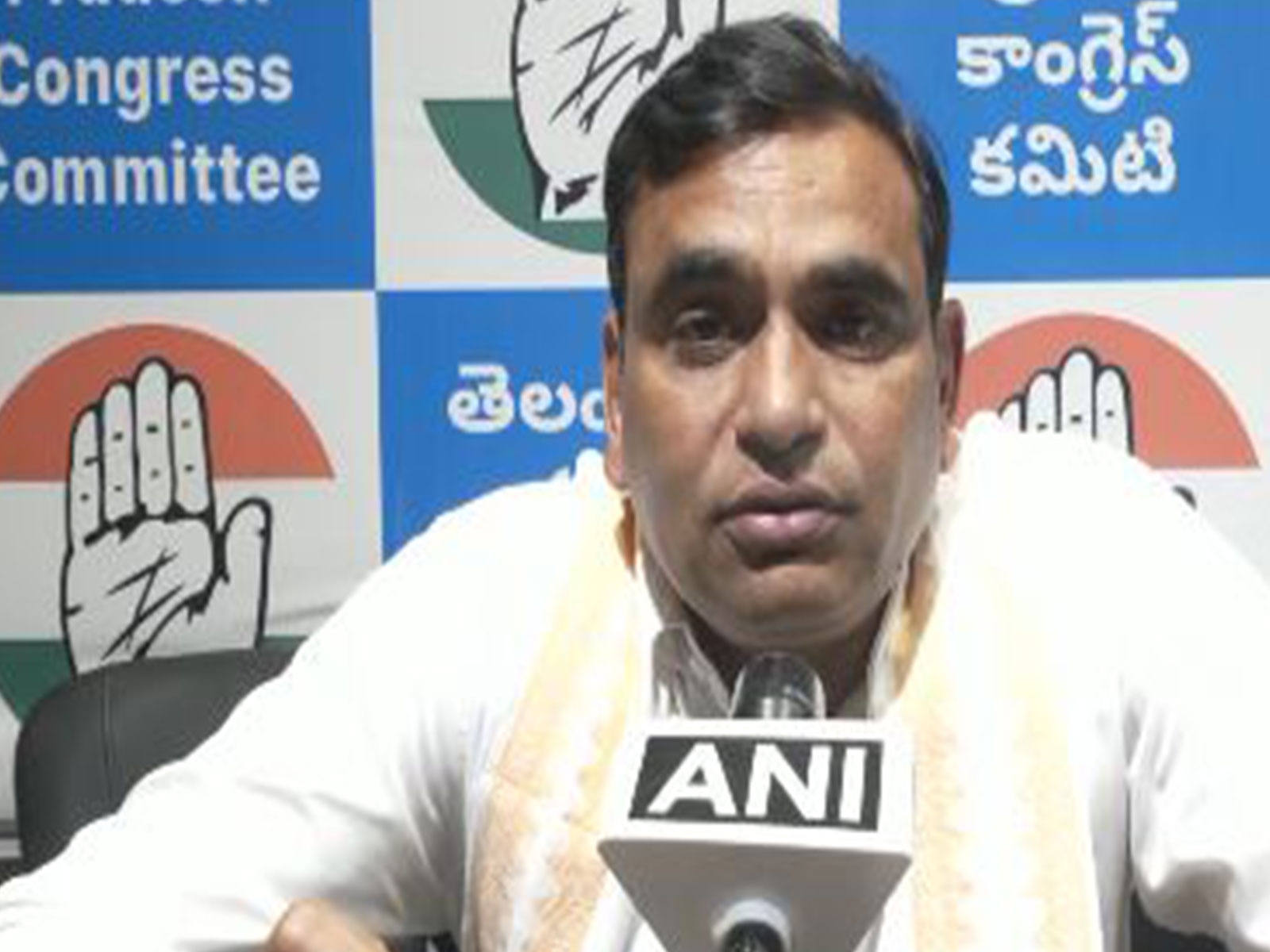 Congress MP Chamala Kiran Kumar Reddy (Photo/ANI)