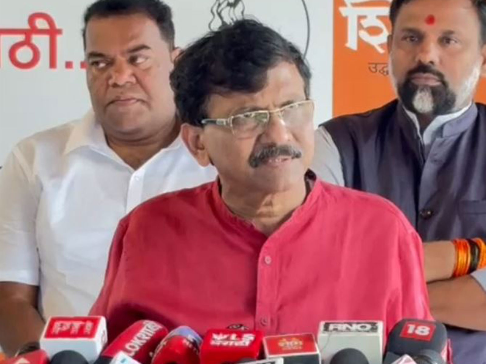 Shiv Sena (UBT) MP Sanjay Raut (Photo/ANI)