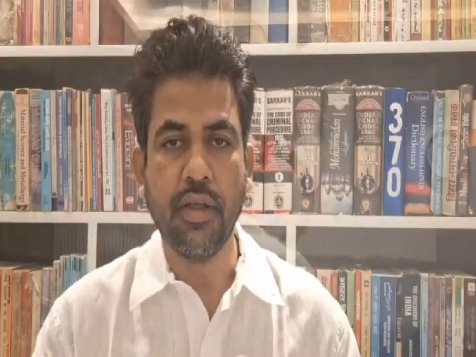 Bharatiya Janata Party (BJP) leader Danish Iqbal (Photo/ANI)
