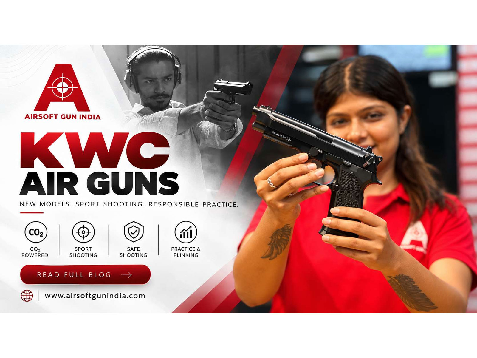 Airsoft Gun India Launches New KWC Air Gun Models, Expanding India’s CO2 Shooting-Sports Market