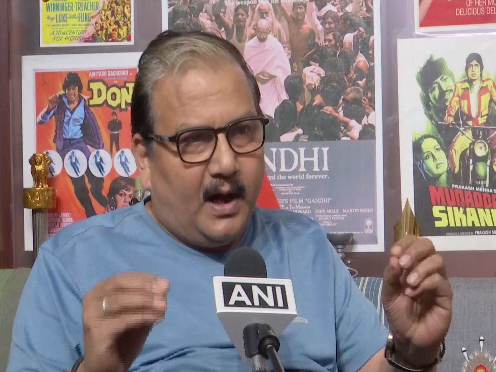 RJD Rajya Sabha MP Manoj Kumar Jha (Photo/ANI)